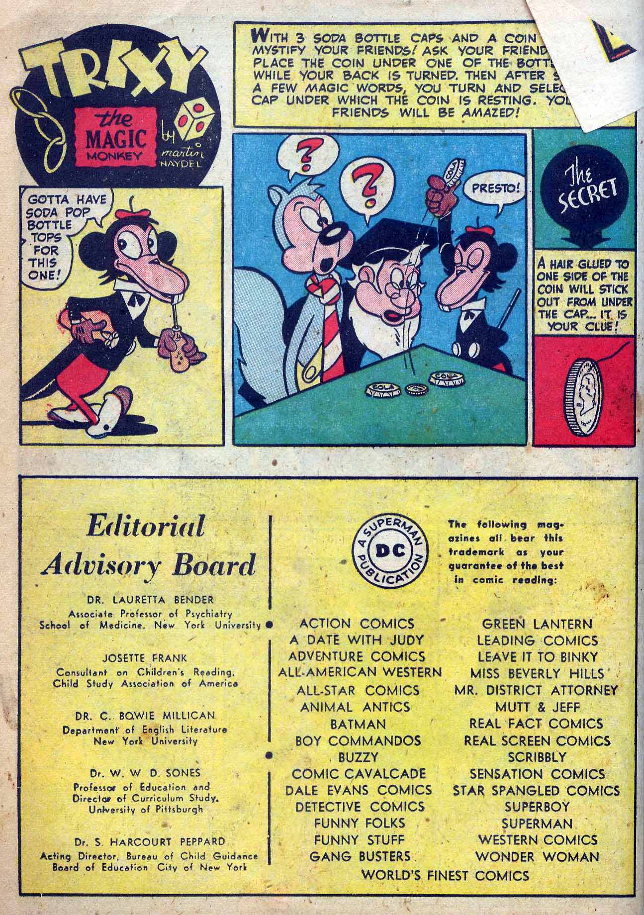 Read online Comic Cavalcade comic -  Issue #33 - 20