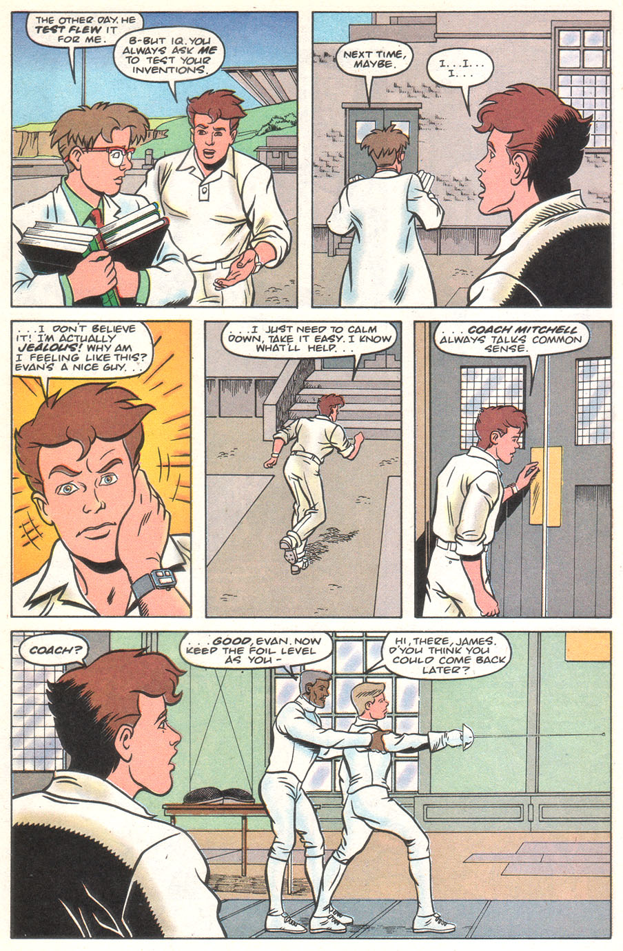 Read online James Bond Jr. comic -  Issue #10 - 12