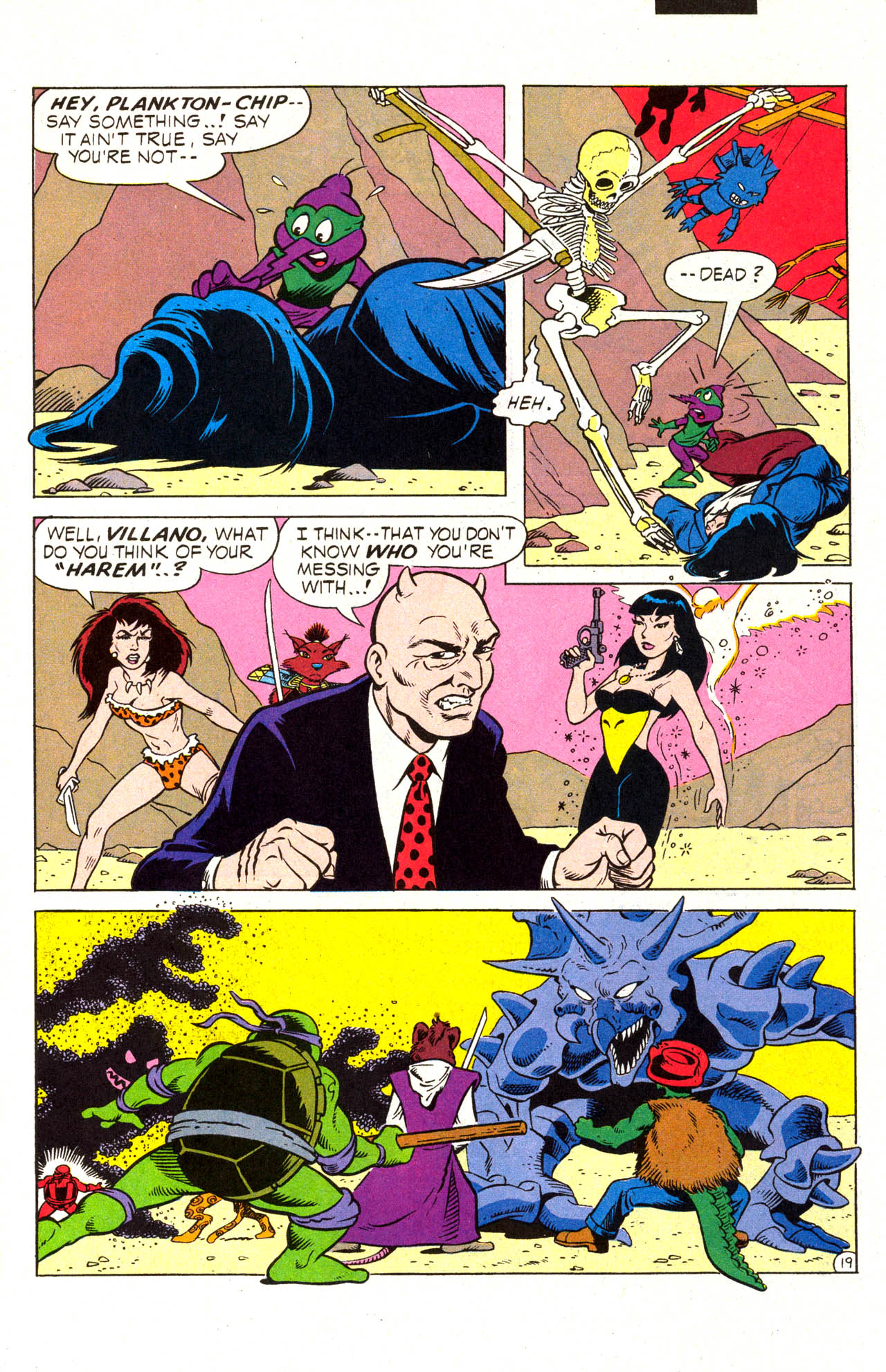 Read online Teenage Mutant Ninja Turtles Adventures (1989) comic -  Issue #39 - 19
