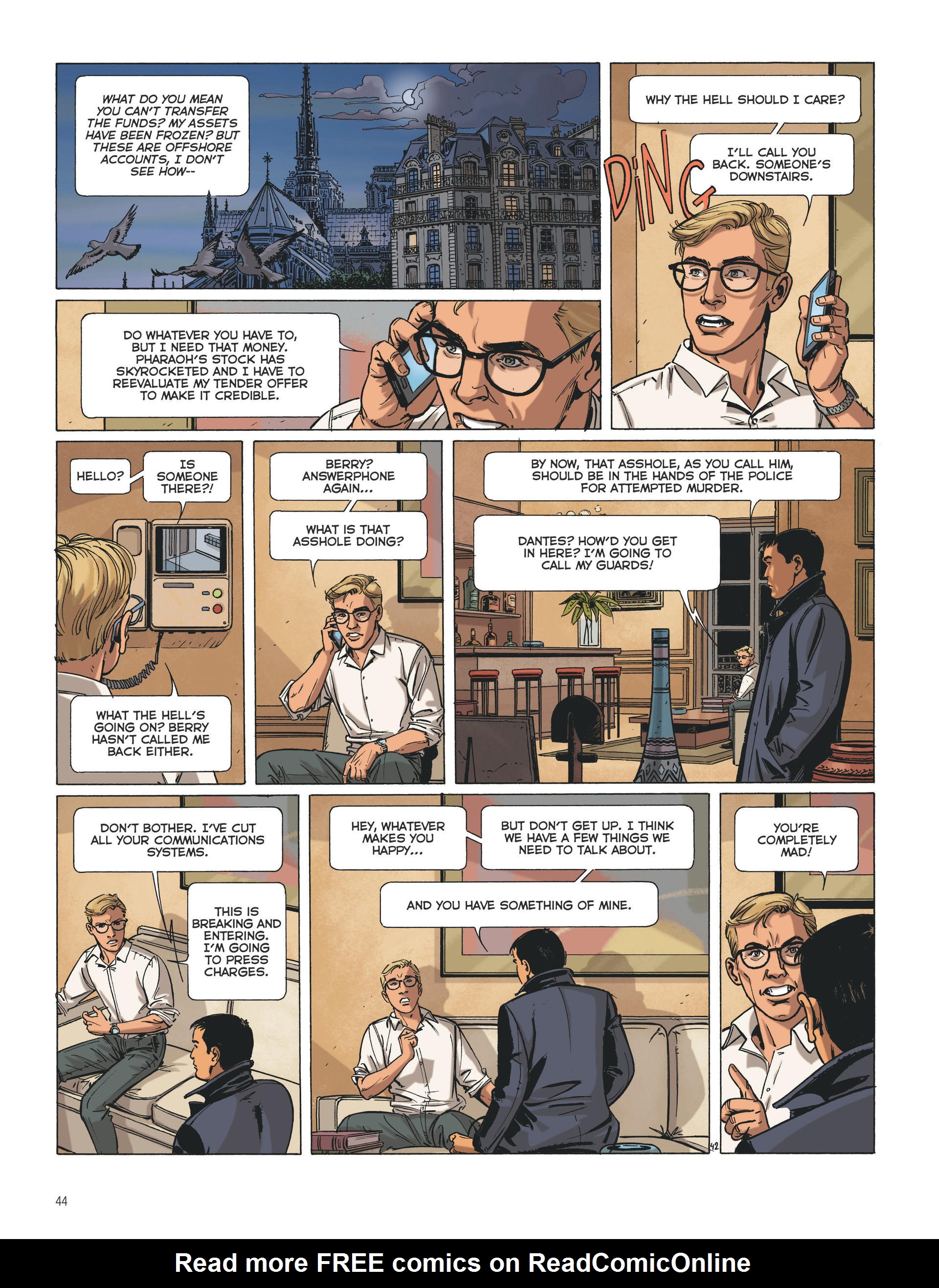 Read online Dantes comic -  Issue #8 - 44