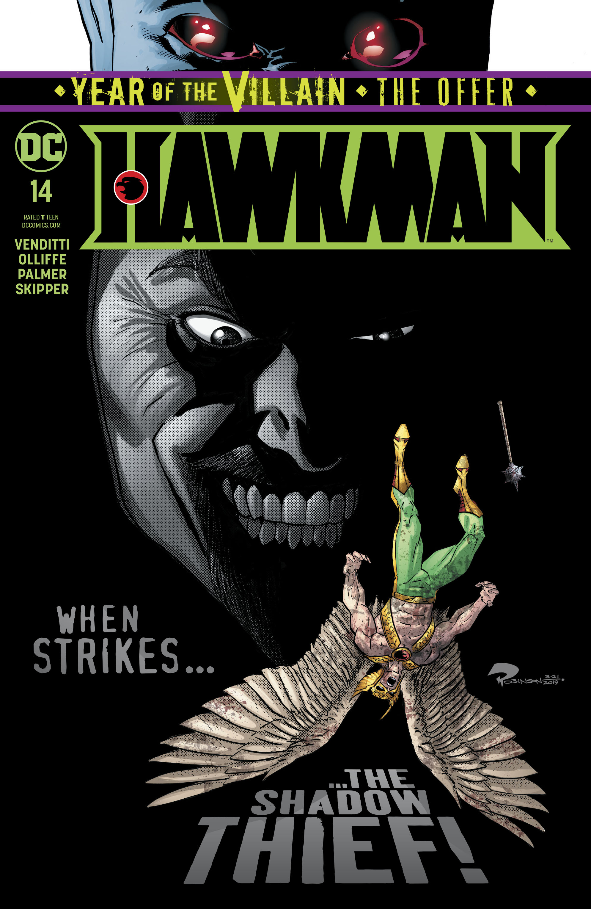 Read online Hawkman (2018) comic -  Issue #14 - 1