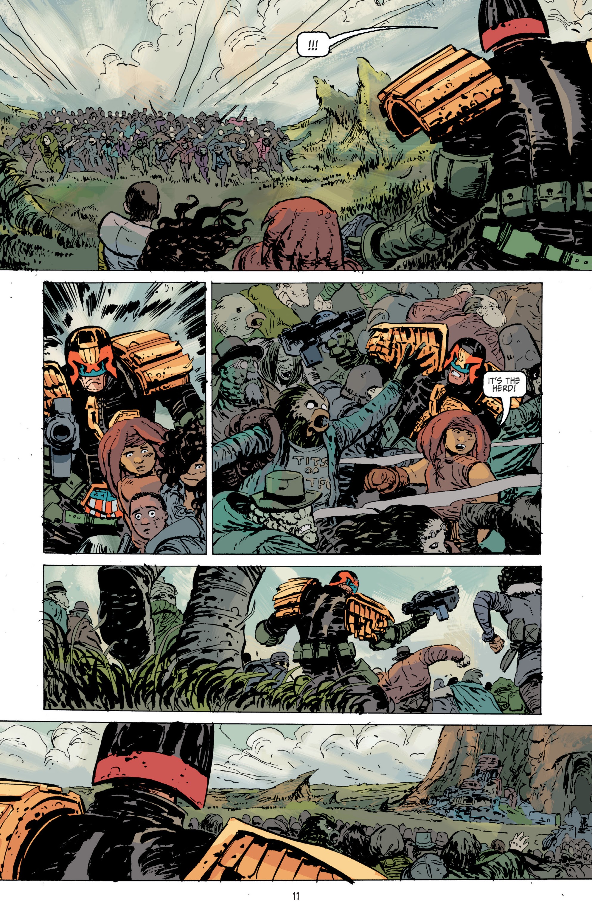 Read online Judge Dredd: Mega-City Zero comic -  Issue # TPB 1 - 11