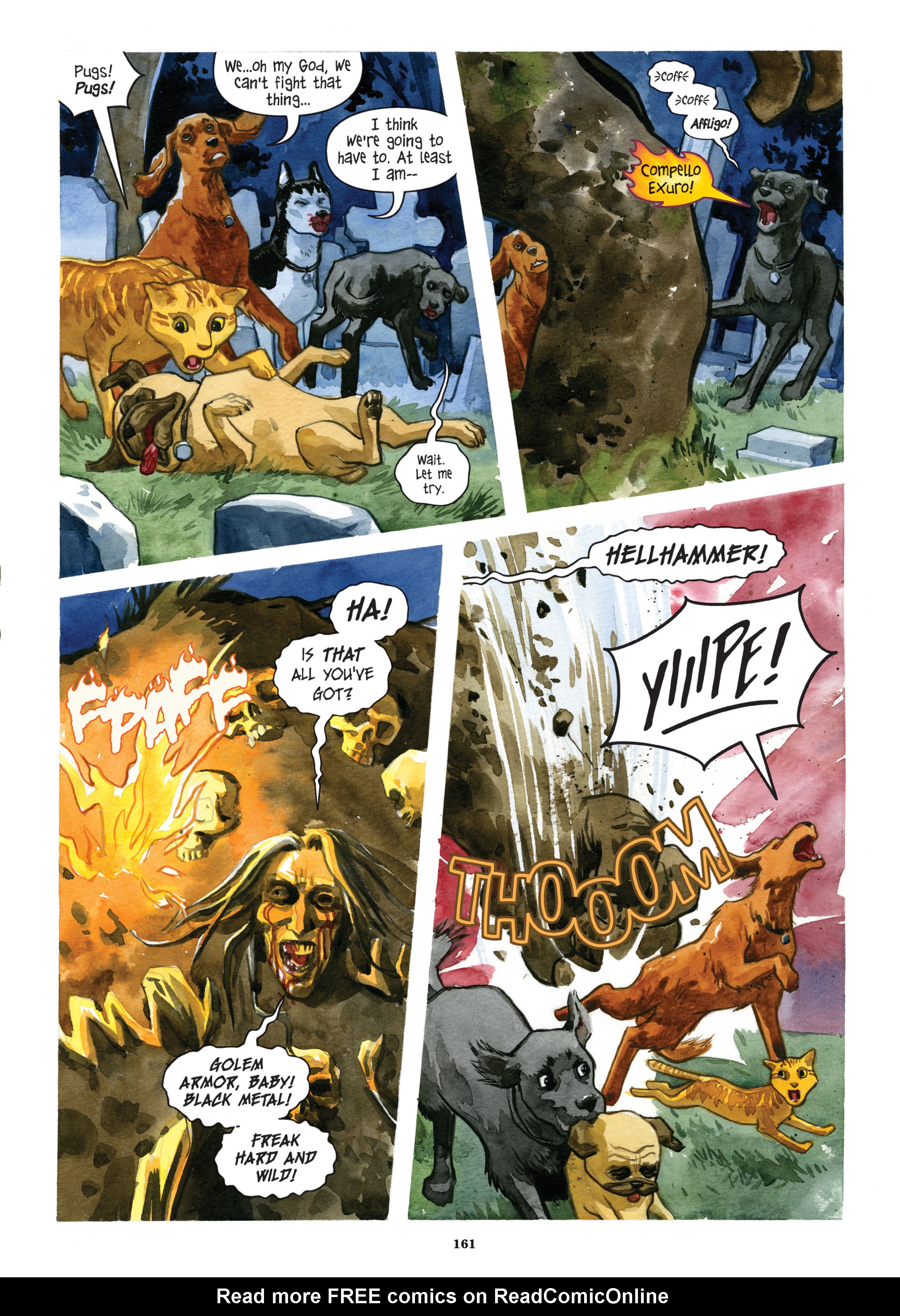 Read online Beasts of Burden: Animal Rites comic -  Issue # TPB - 156