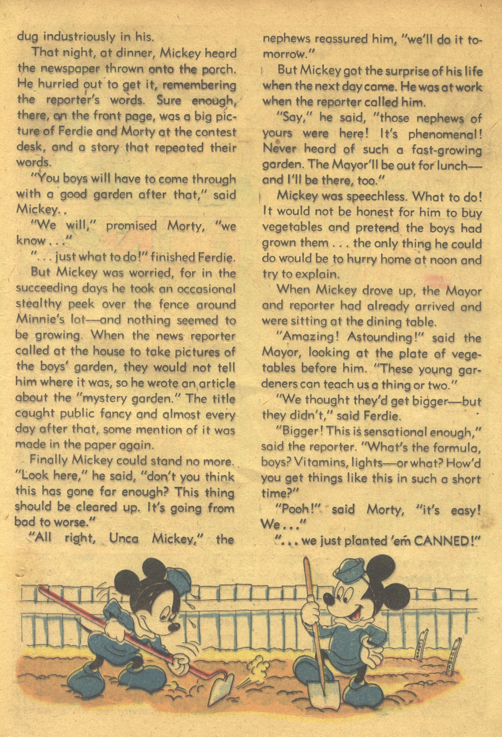 Read online Walt Disney's Comics and Stories comic -  Issue #44 - 35