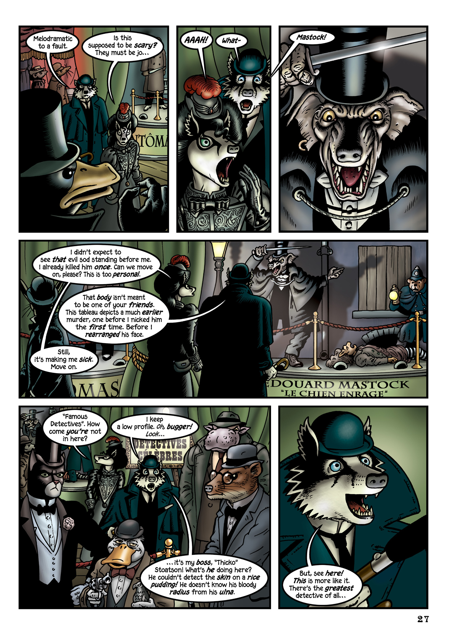 Read online Grandville Force Majeur comic -  Issue # TPB (Part 1) - 29
