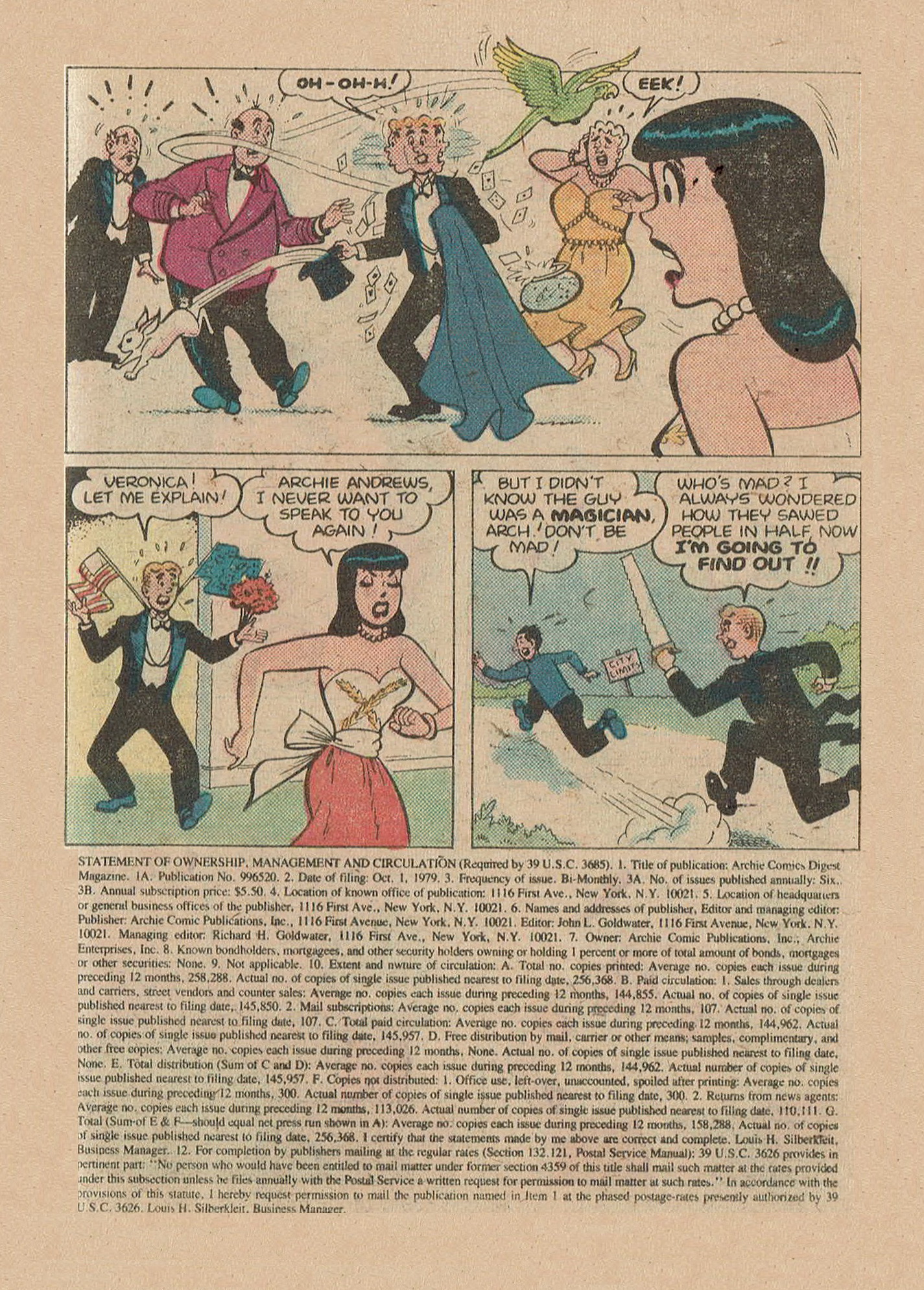 Read online Archie Digest Magazine comic -  Issue #41 - 51