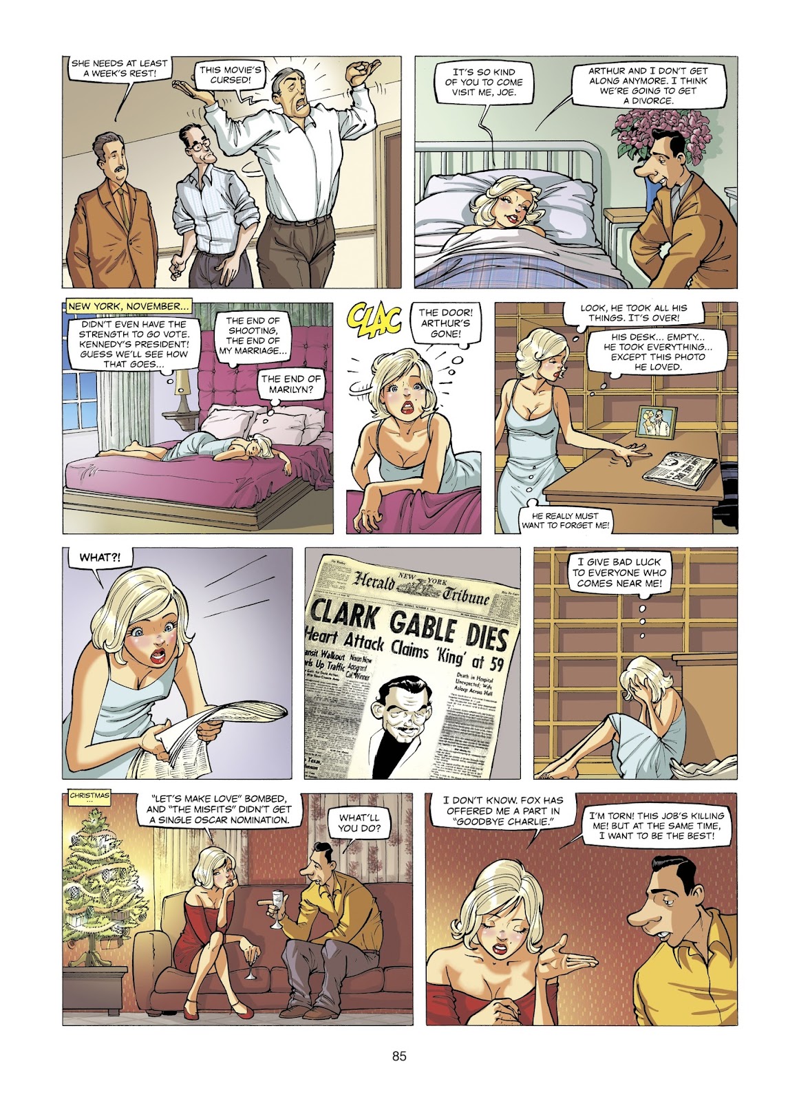 The Stars of History: Marilyn Monroe issue TPB - Page 85