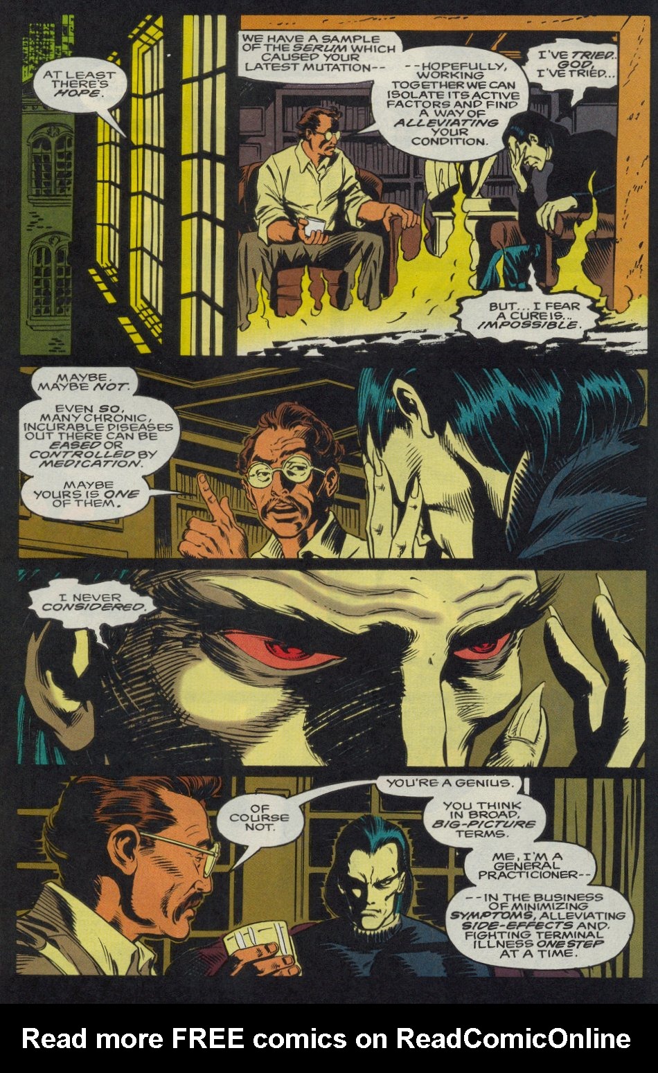 Read online Morbius: The Living Vampire (1992) comic -  Issue #2 - 10