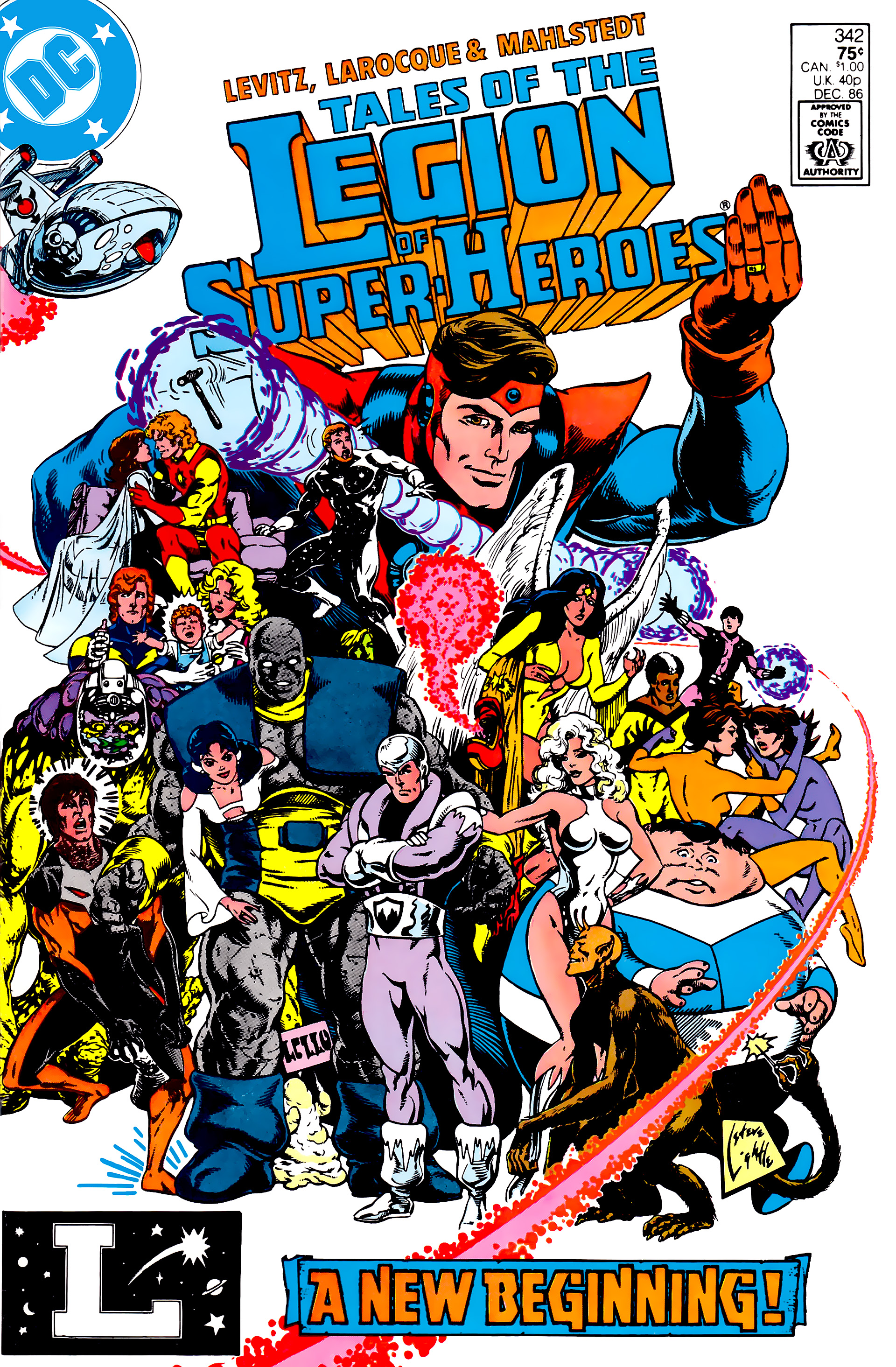 Read online Legion of Super-Heroes (1984) comic -  Issue #17 - 2