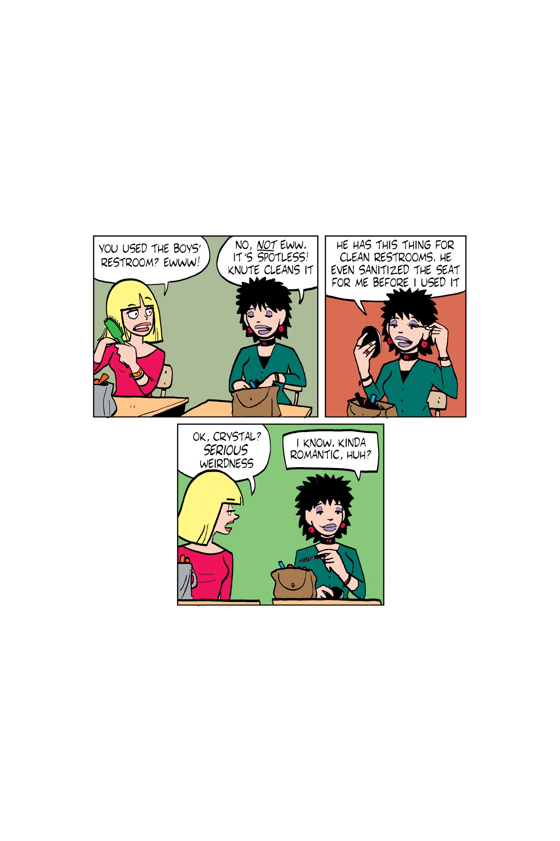 Read online Luann: Stress   Hormones = High School comic -  Issue # TPB - 75
