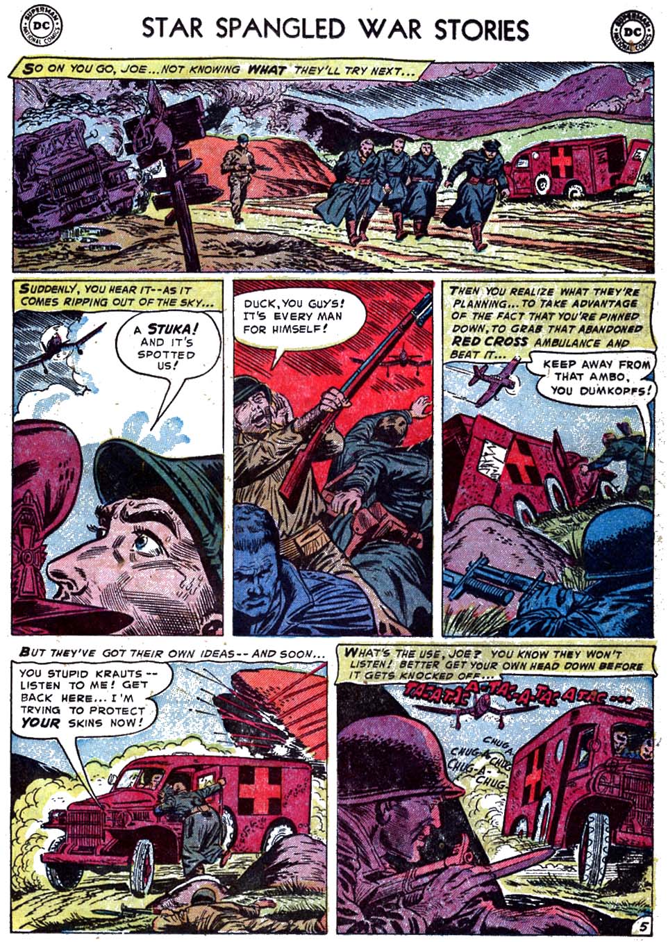 Read online Star Spangled War Stories (1952) comic -  Issue #10 - 15