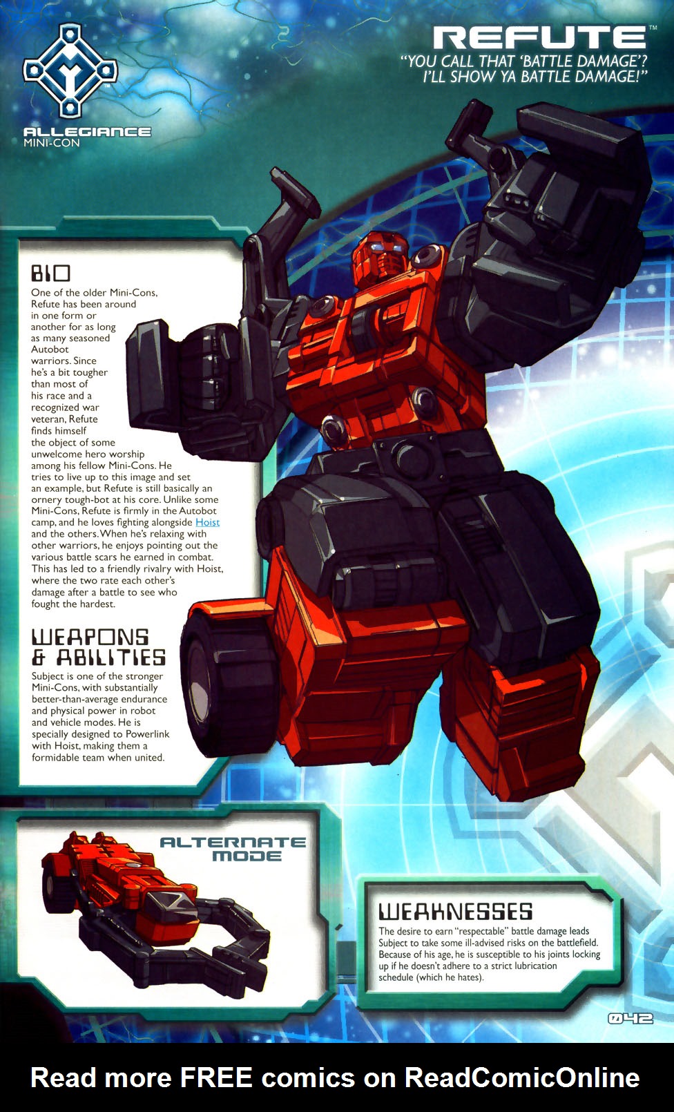 Read online More Than Meets The Eye: Transformers Armada comic -  Issue #1 - 46