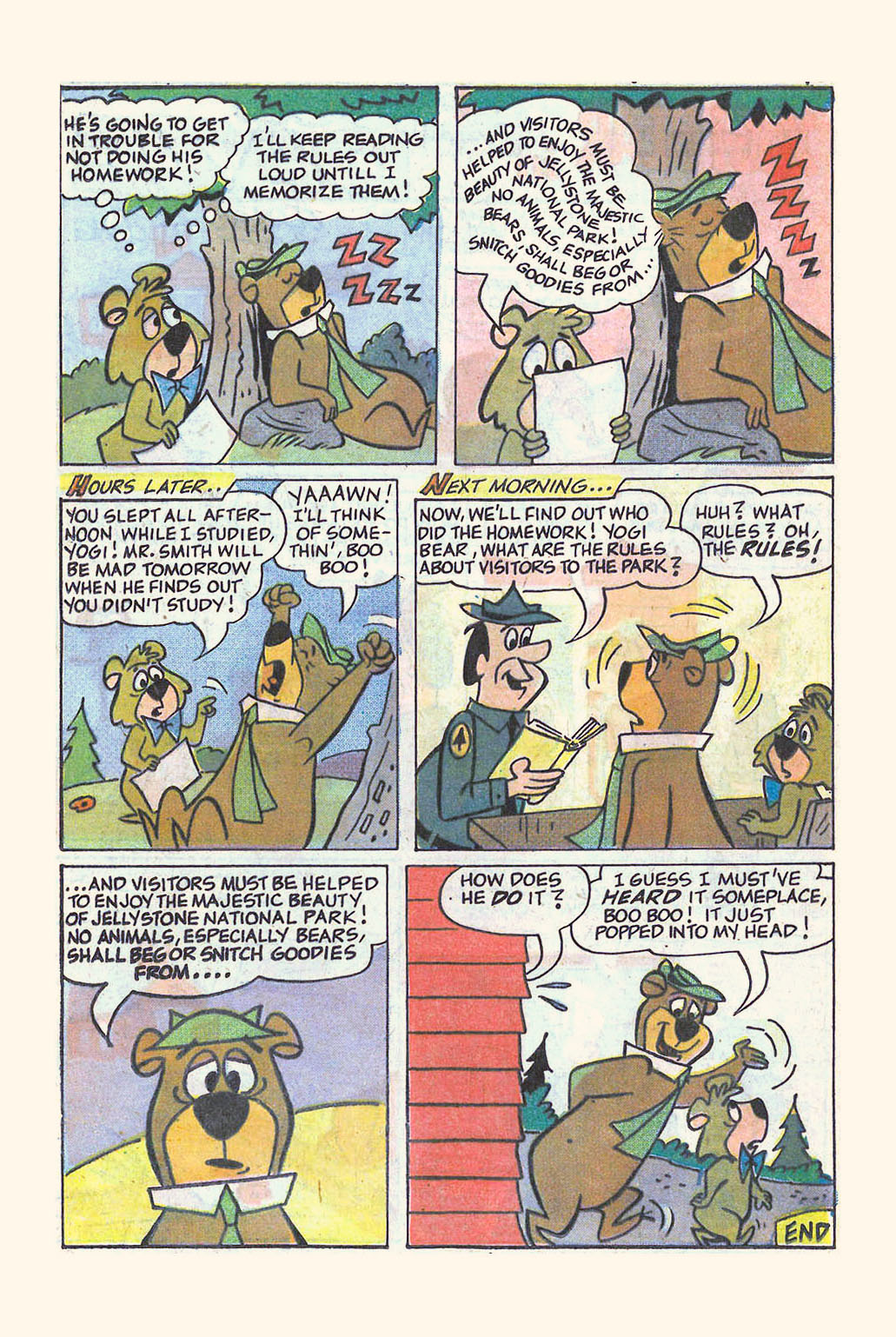 Read online Yogi Bear (1970) comic -  Issue #26 - 16