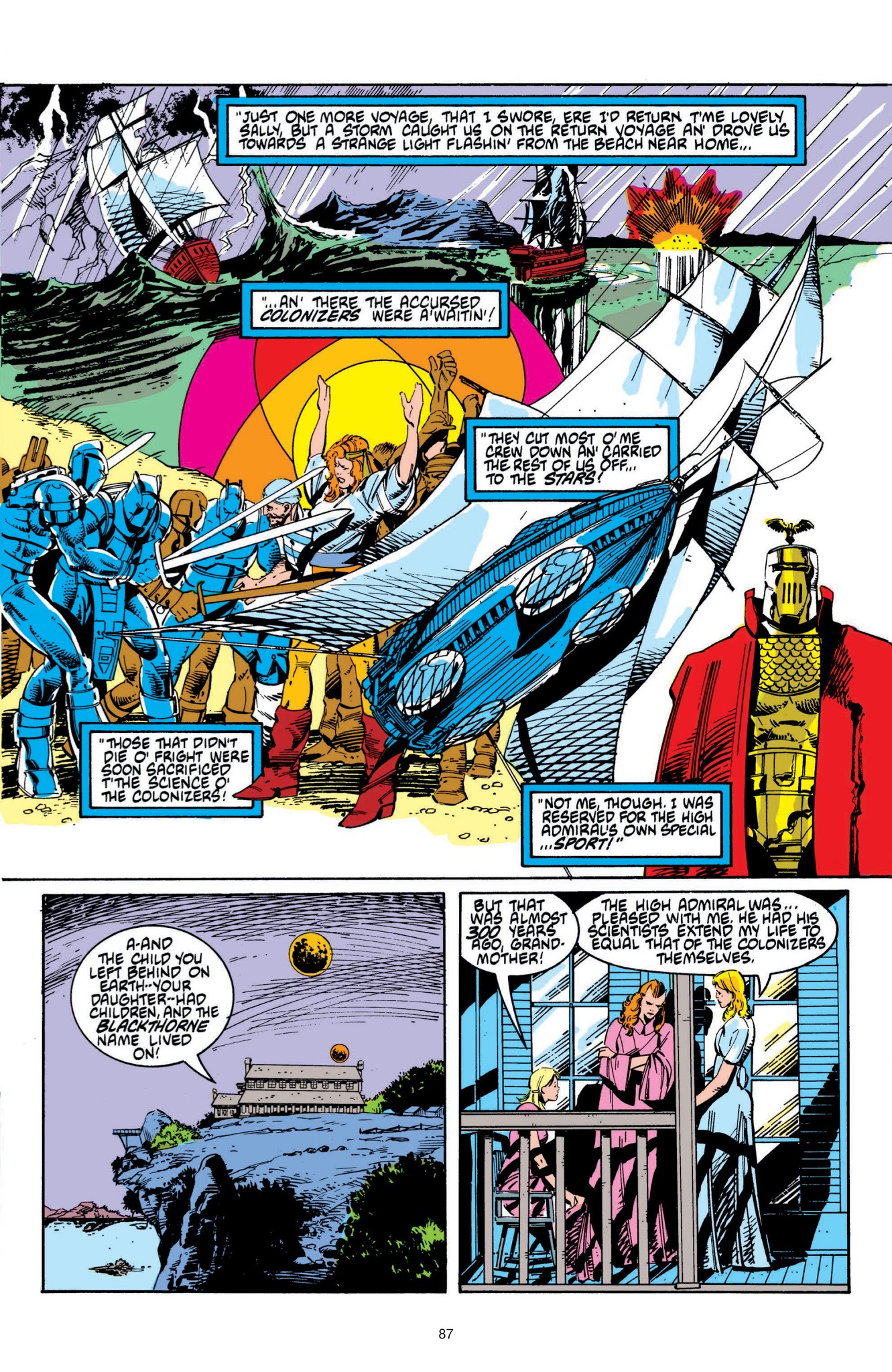 Read online Swords of the Swashbucklers comic -  Issue # TPB - 81