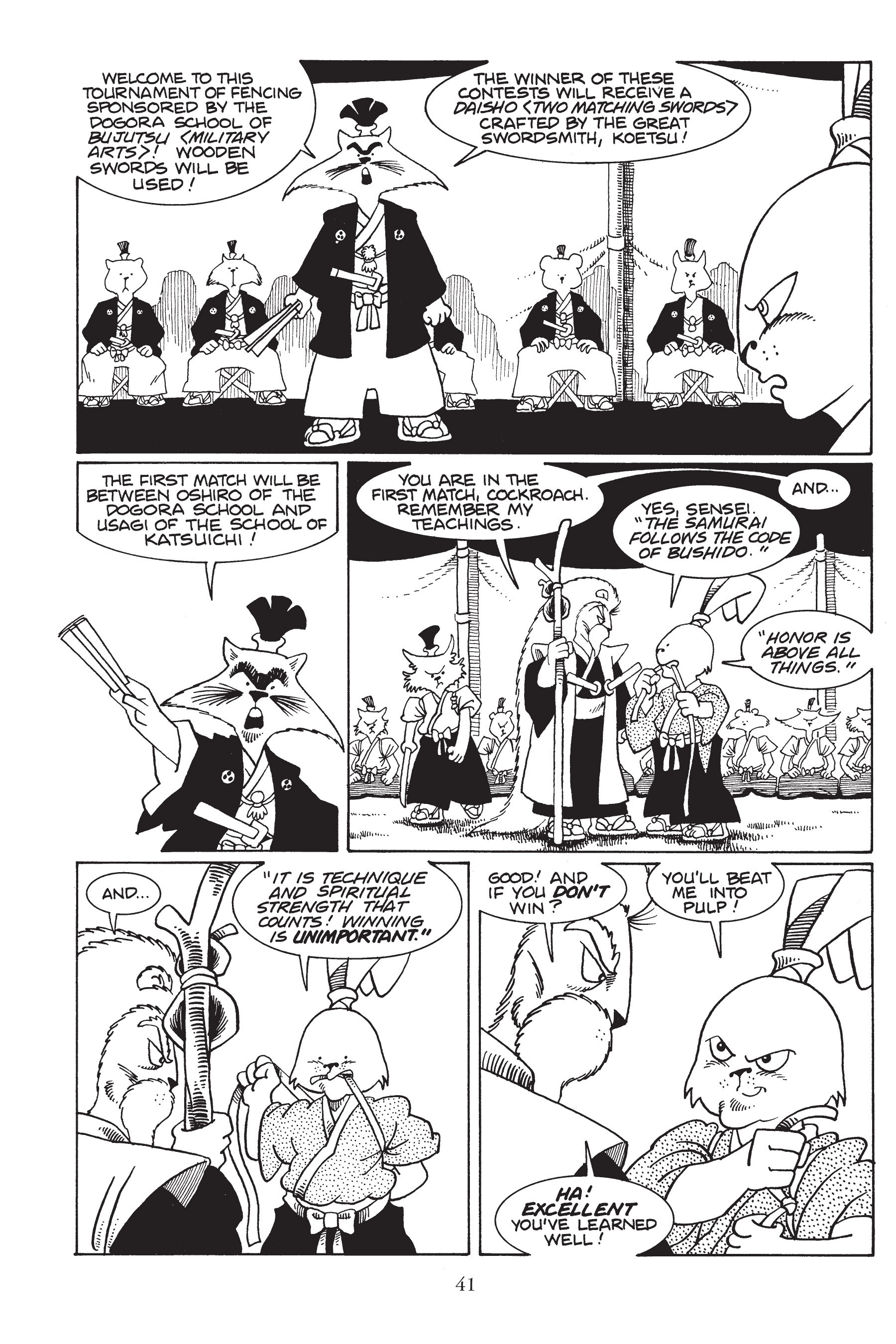 Read online Usagi Yojimbo (1987) comic -  Issue # _TPB 2 - 43