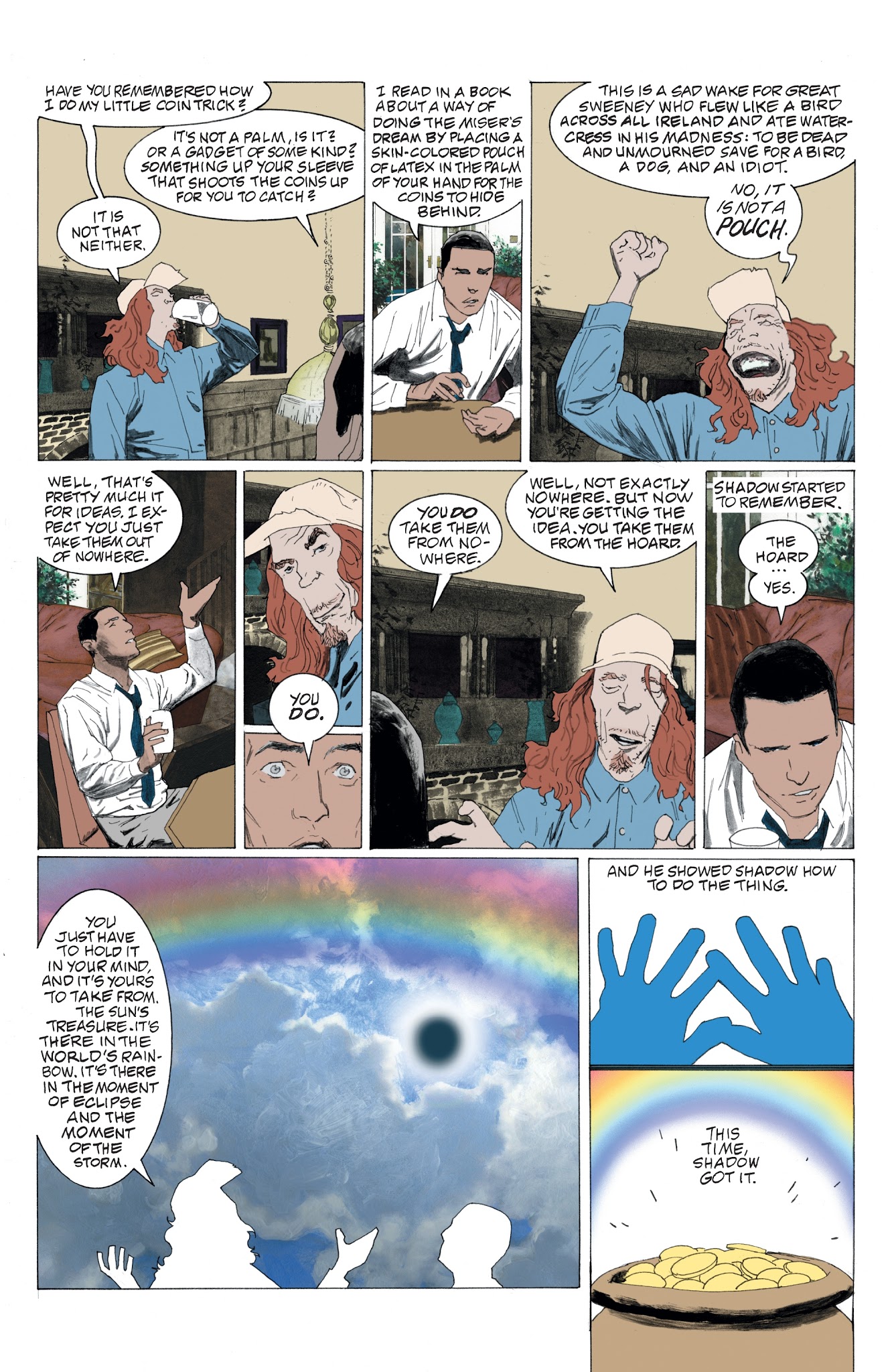 Read online American Gods: Shadows comic -  Issue #9 - 22