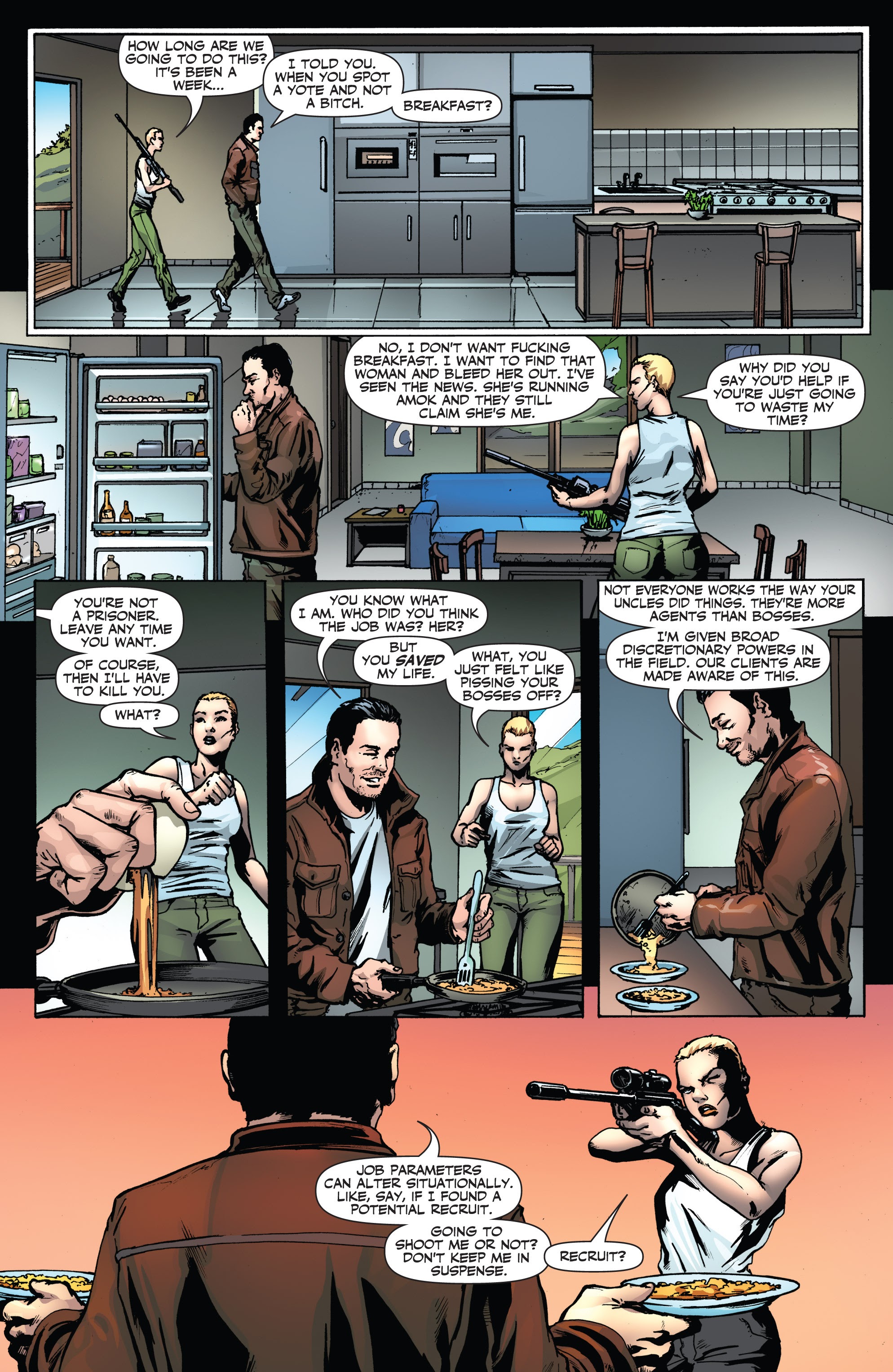 Read online Jennifer Blood: Born Again comic -  Issue #4 - 5