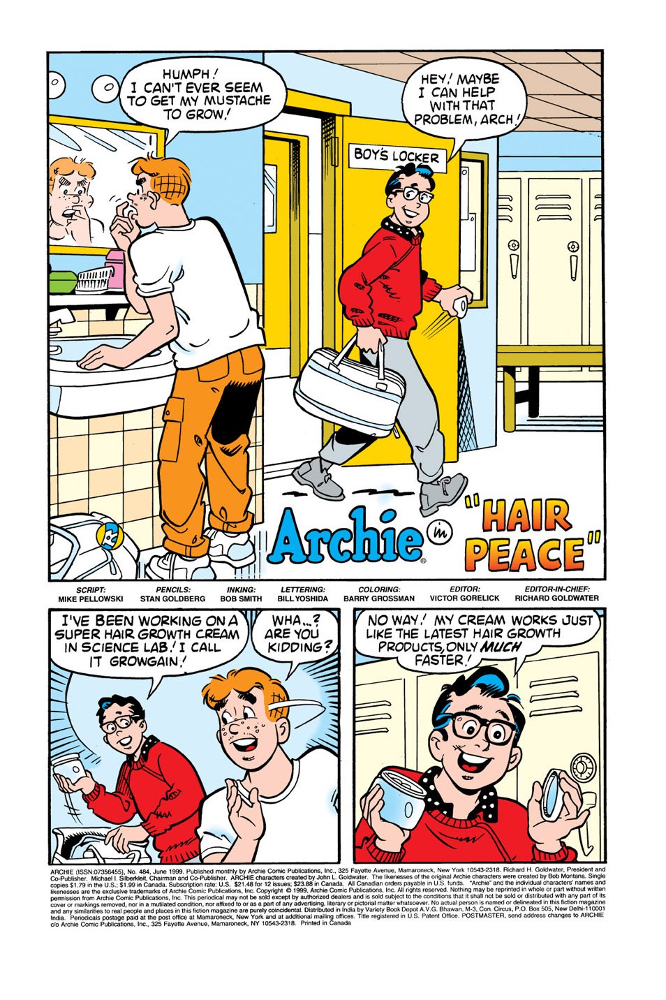 Read online Archie (1960) comic -  Issue #484 - 2