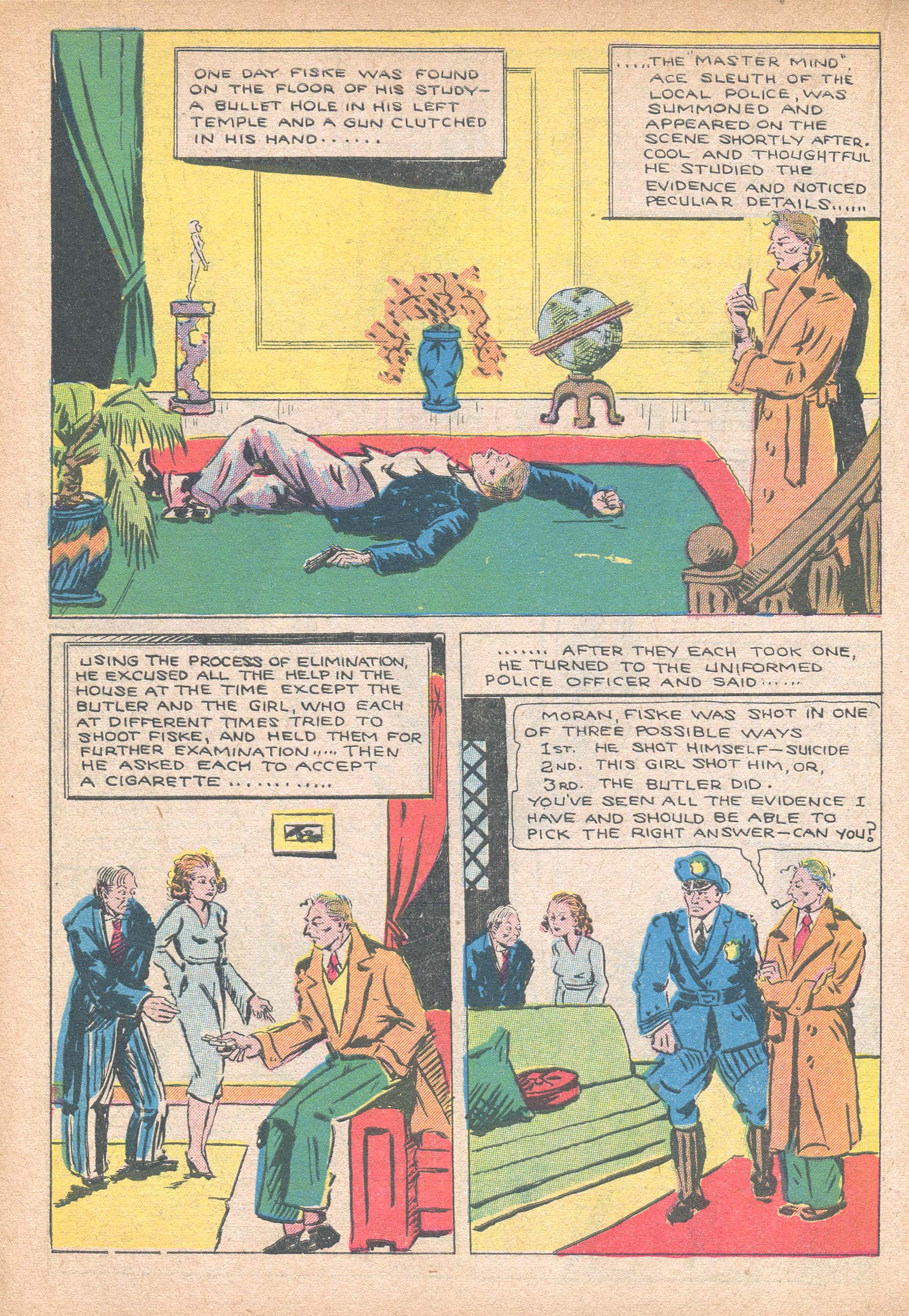 Read online Keen Detective Funnies comic -  Issue #12 - 34