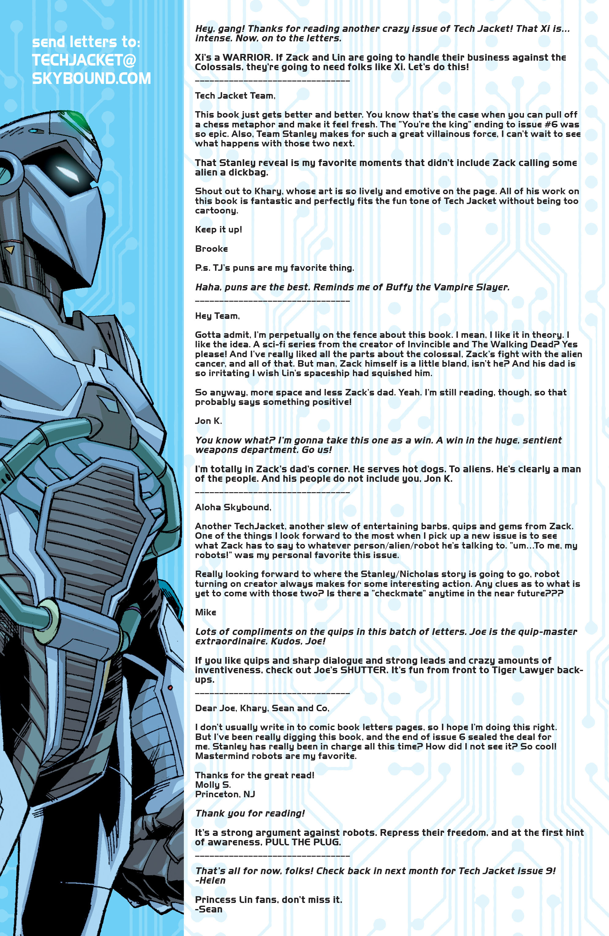 Read online Tech Jacket (2014) comic -  Issue #8 - 21