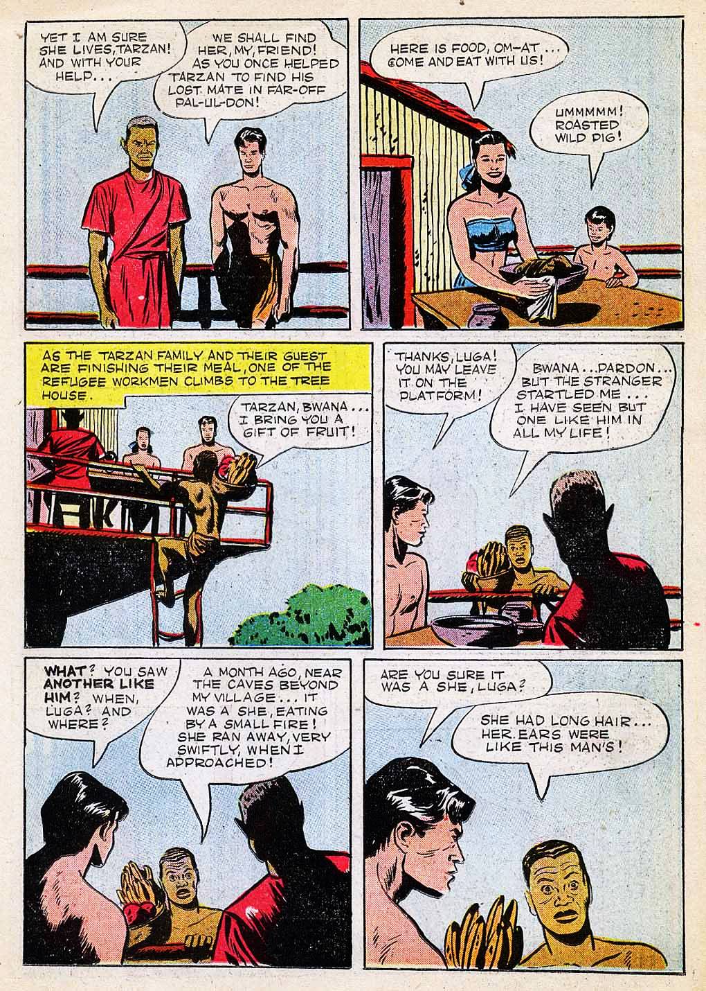 Read online Tarzan (1948) comic -  Issue #4 - 15