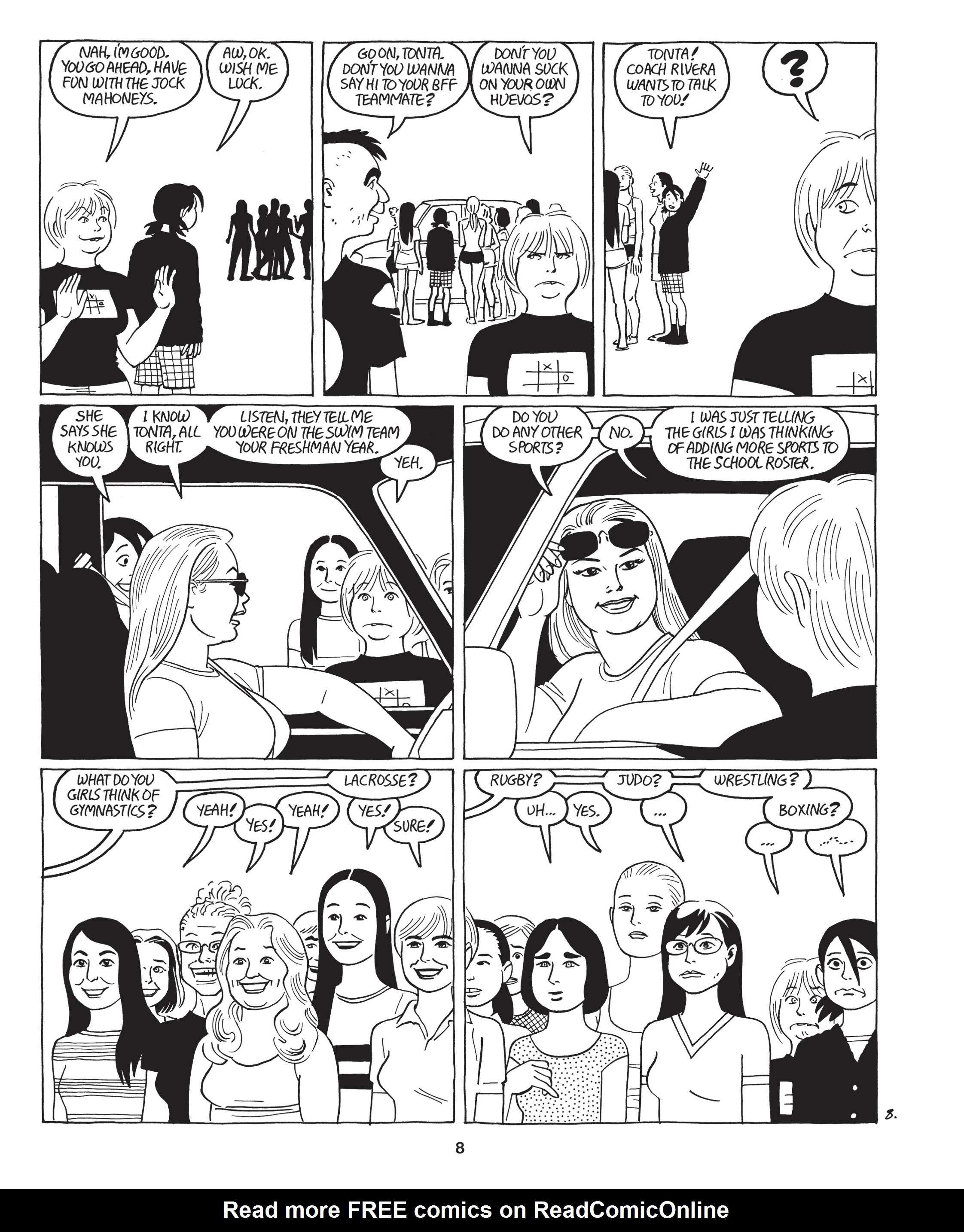 Read online Love and Rockets: New Stories comic -  Issue #6 - 10