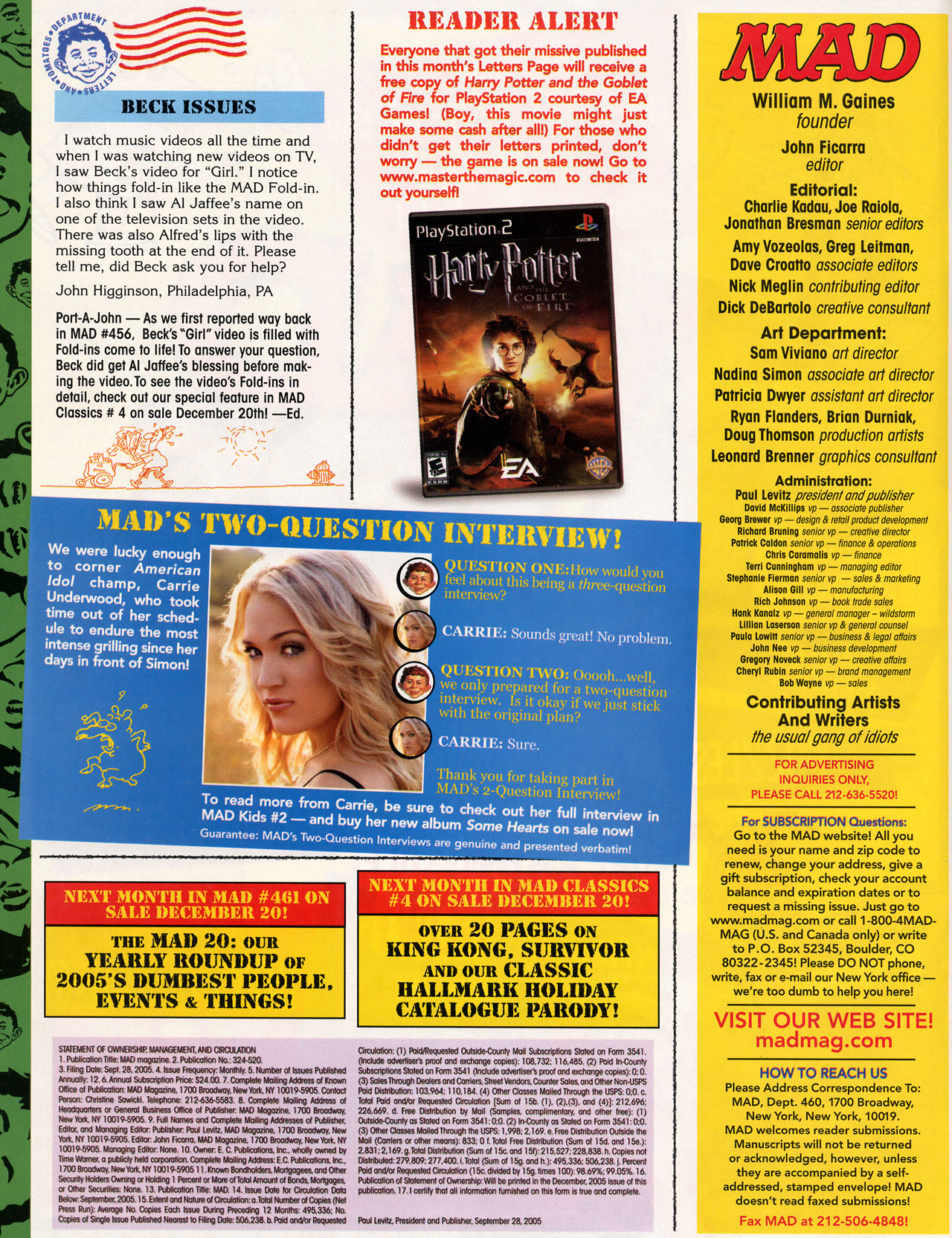 Read online MAD comic -  Issue #460 - 8