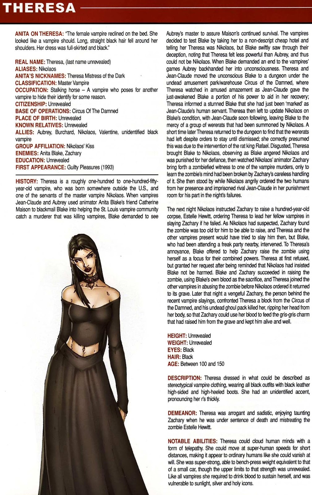 Anita Blake, Vampire Hunter: Guilty Pleasures Handbook issue Full - Page 30