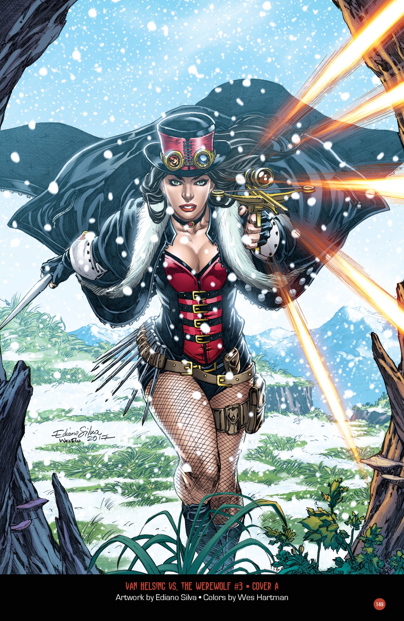 Read online Van Helsing vs. Werewolf comic -  Issue # _TPB 1 - 149