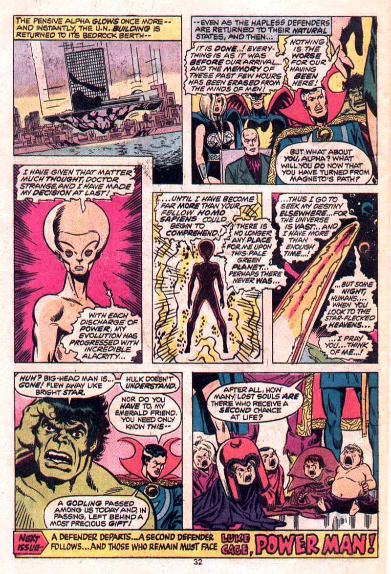 Read online The Defenders (1972) comic -  Issue #16 - 19