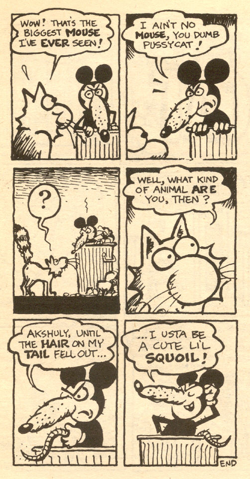 Read online Adventures of Fat Freddy's Cat comic -  Issue #1 - 45