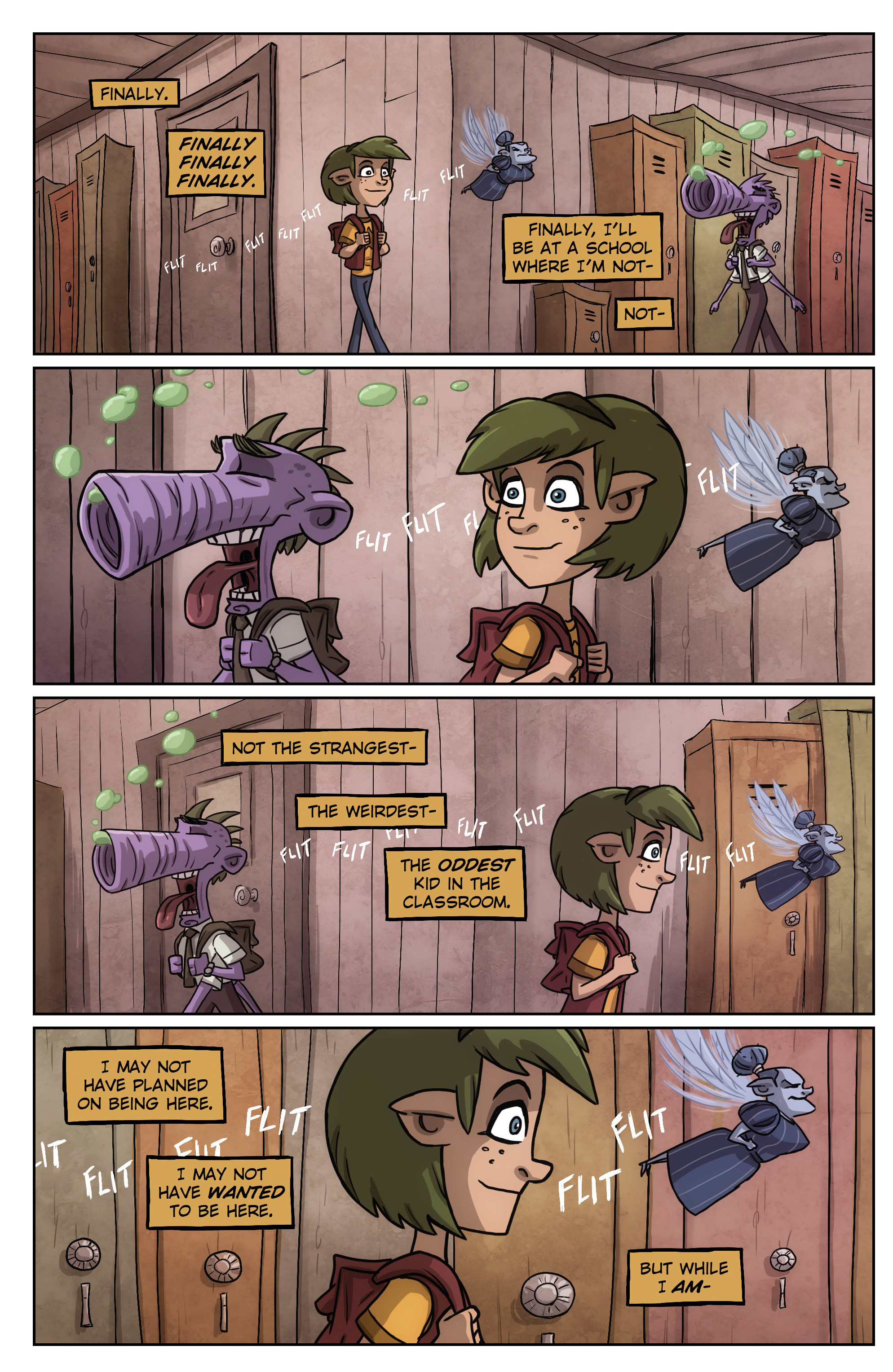 Read online Oddly Normal (2014) comic -  Issue #3 - 19