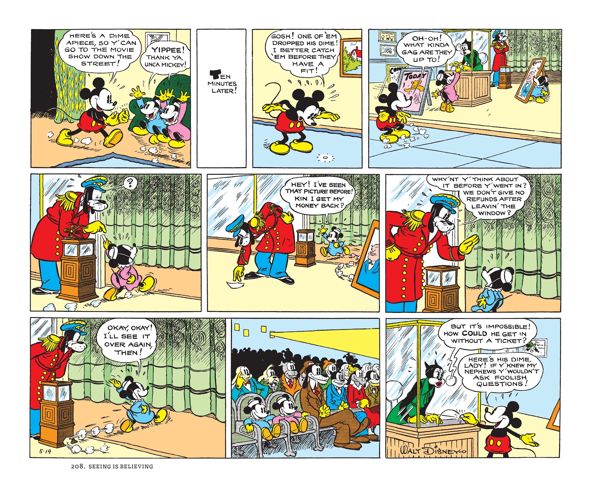 Read online Walt Disney's Mickey Mouse Color Sundays comic -  Issue # TPB 1 (Part 3) - 8