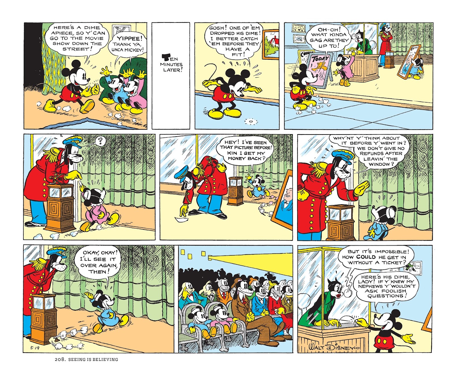 Walt Disney's Mickey Mouse Color Sundays issue TPB 1 (Part 3) - Page 8