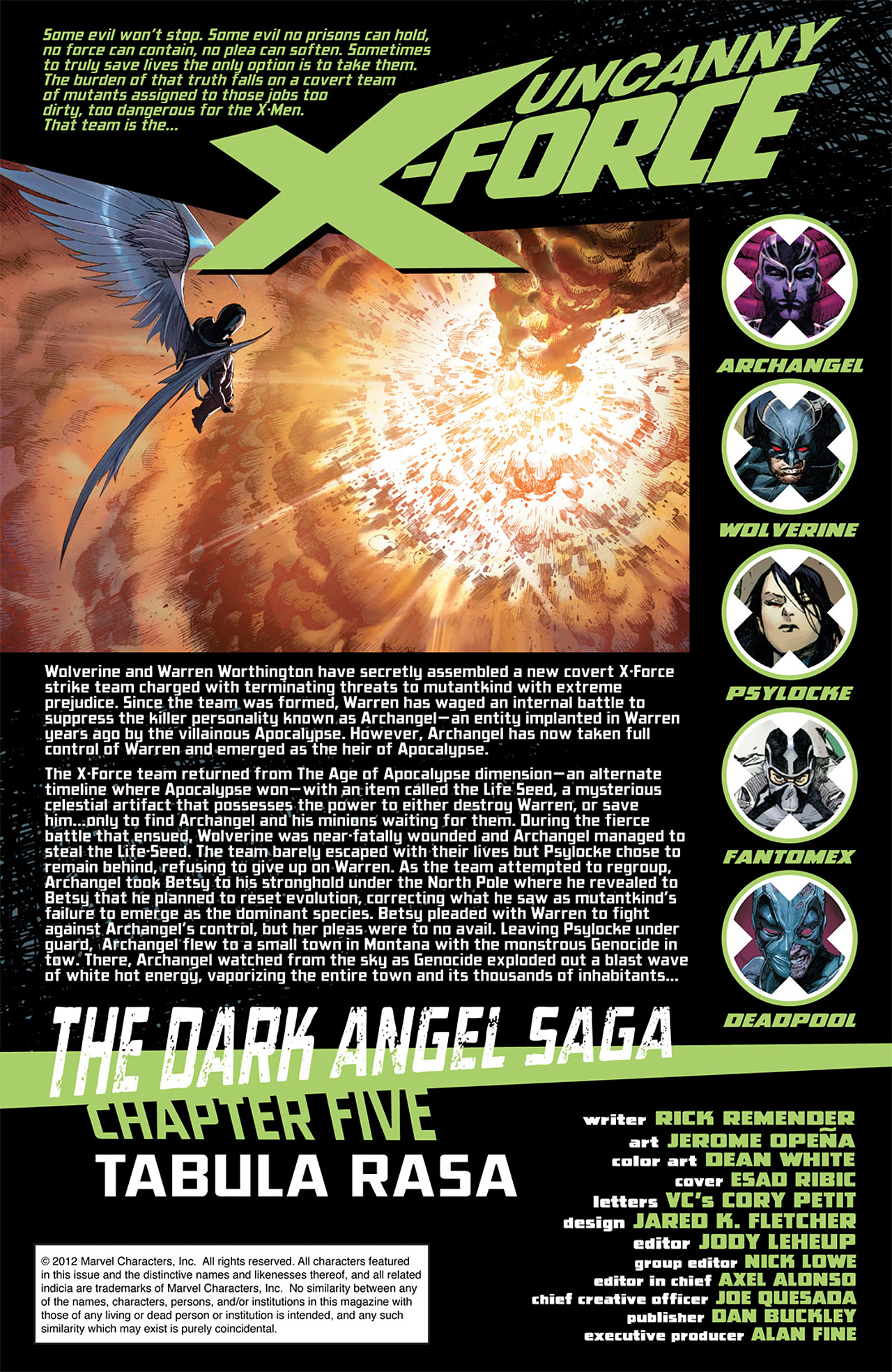 Read online Uncanny X-Force (2010) comic -  Issue #15 - 2