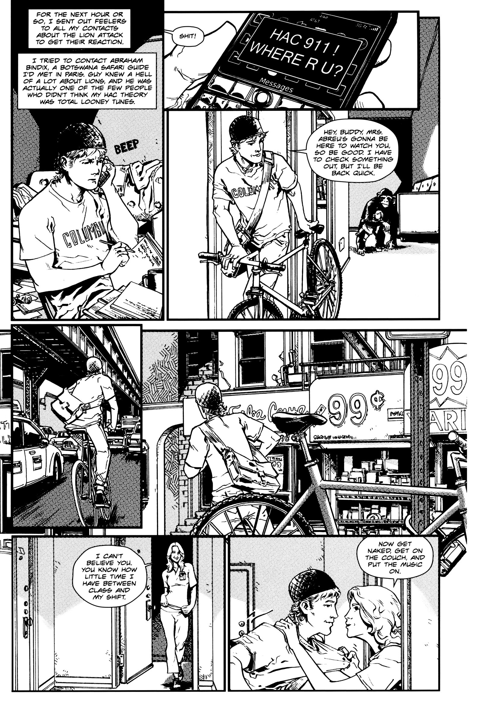 Read online Zoo: The Graphic Novel comic -  Issue # TPB - 24