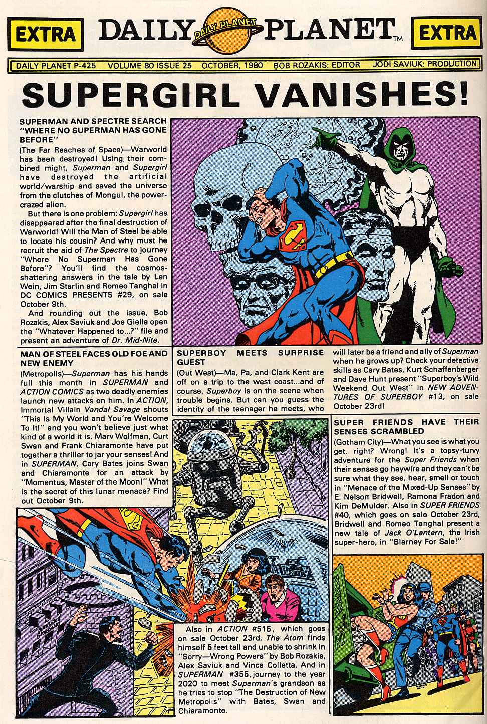 Read online The Superman Family comic -  Issue #205 - 51