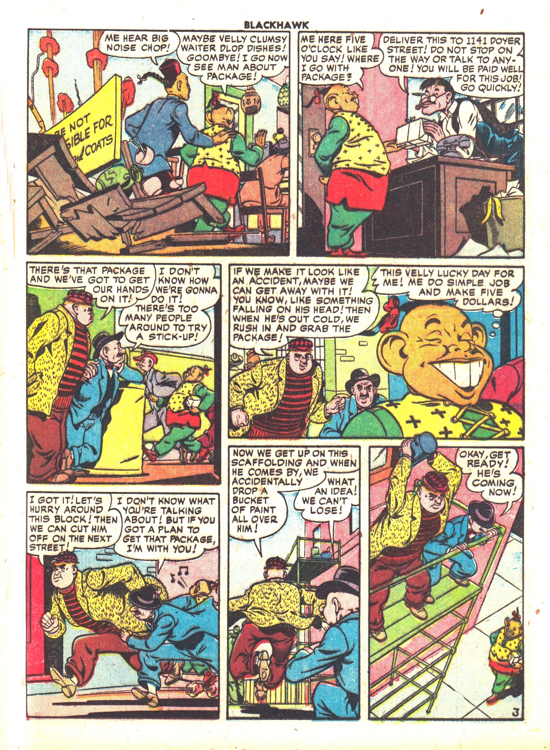 Read online Blackhawk (1957) comic -  Issue #37 - 37
