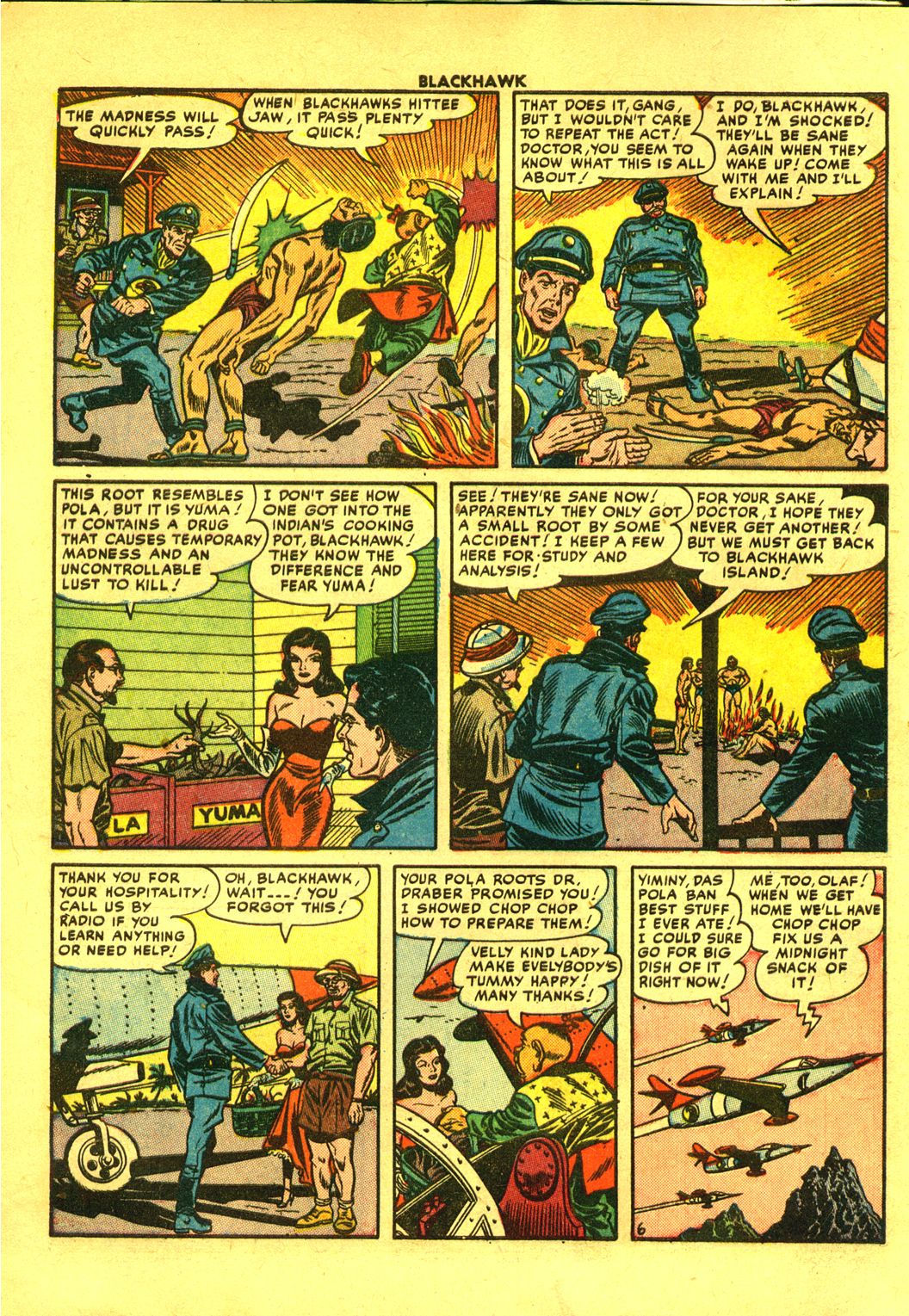 Read online Blackhawk (1957) comic -  Issue #51 - 8