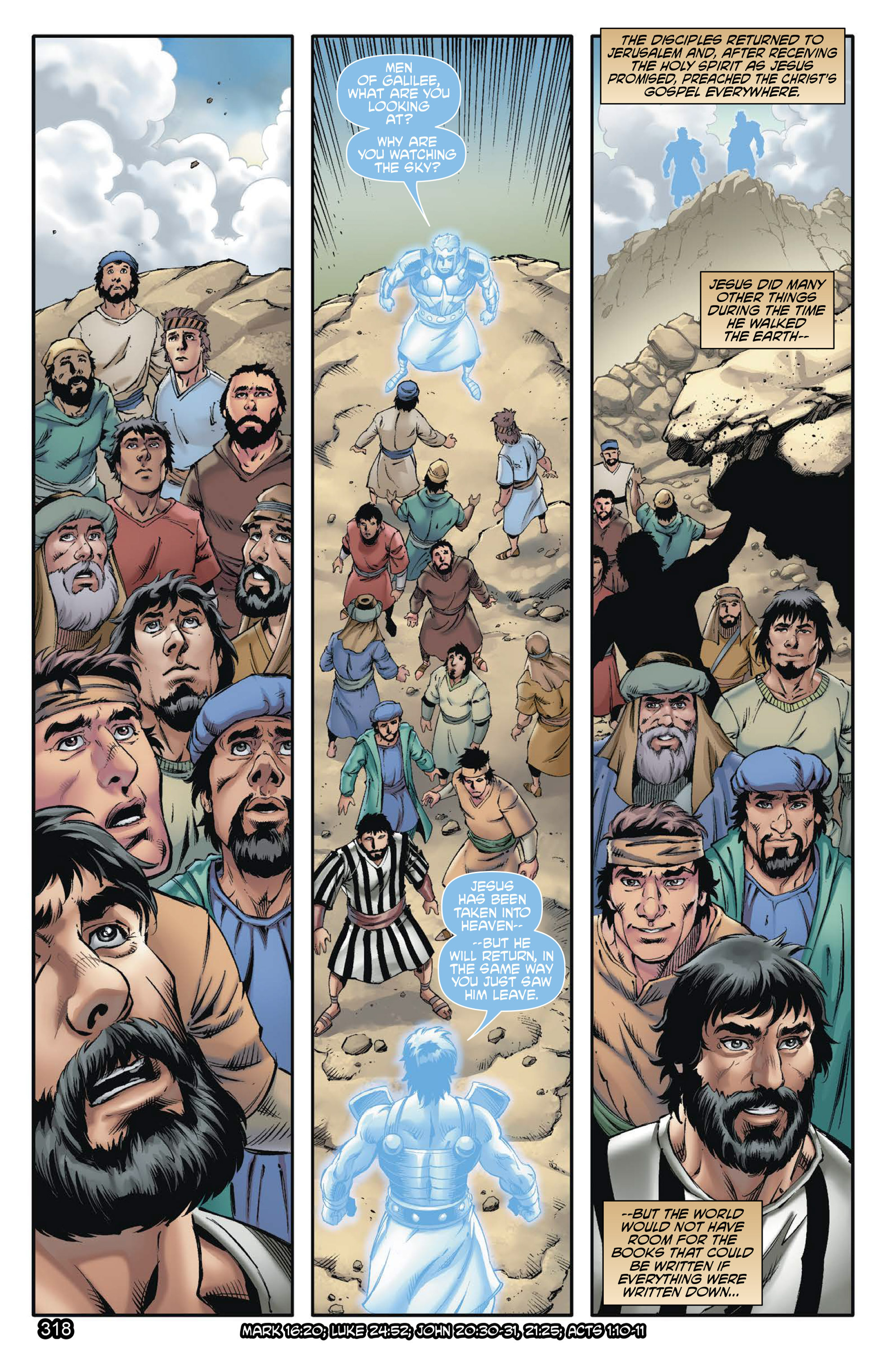 Read online The Kingstone Bible comic -  Issue #9 - 322
