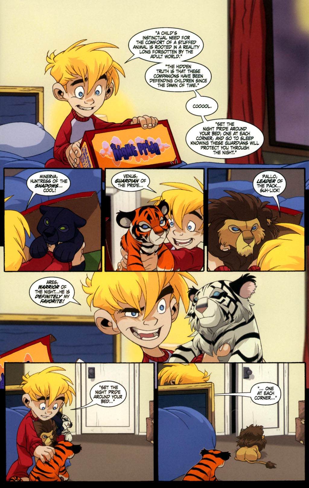 Read online Lions, Tigers and Bears comic -  Issue #1 - 9