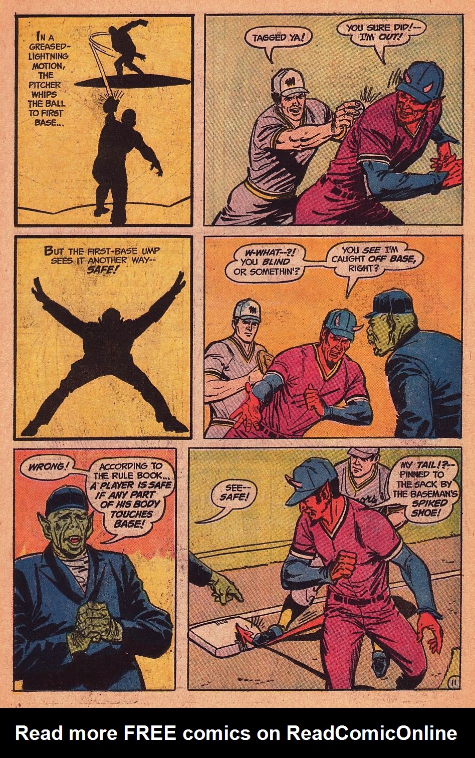 Read online Strange Sports Stories (1973) comic -  Issue #1 - 12