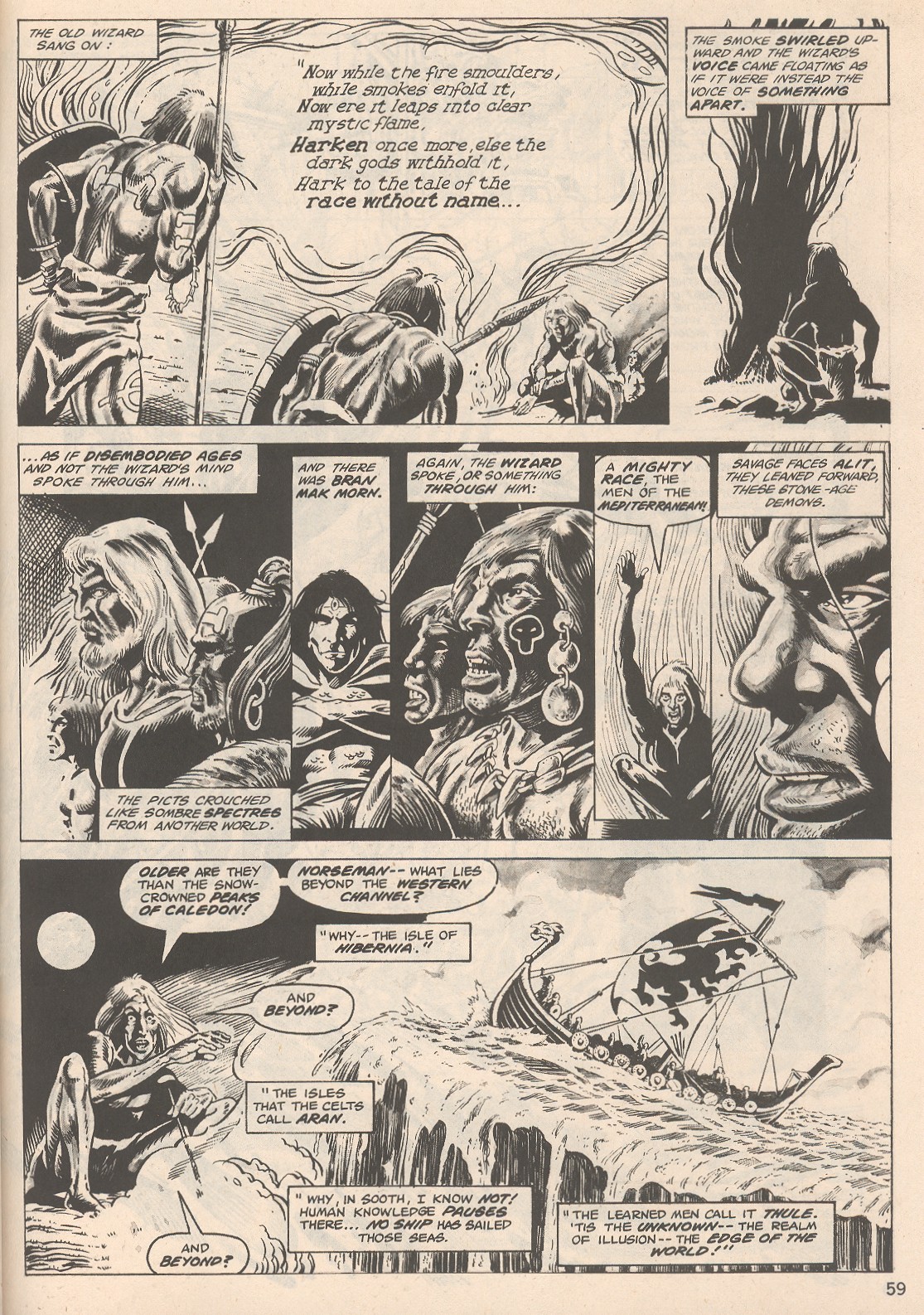 Read online The Savage Sword Of Conan comic -  Issue #104 - 59