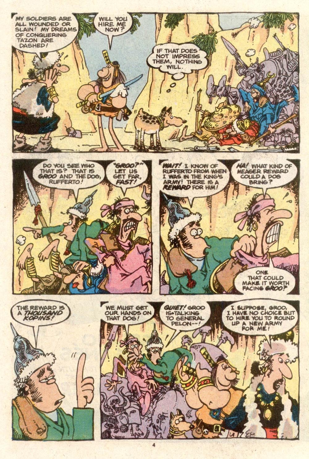 Read online Sergio Aragonés Groo the Wanderer comic -  Issue #38 - 4