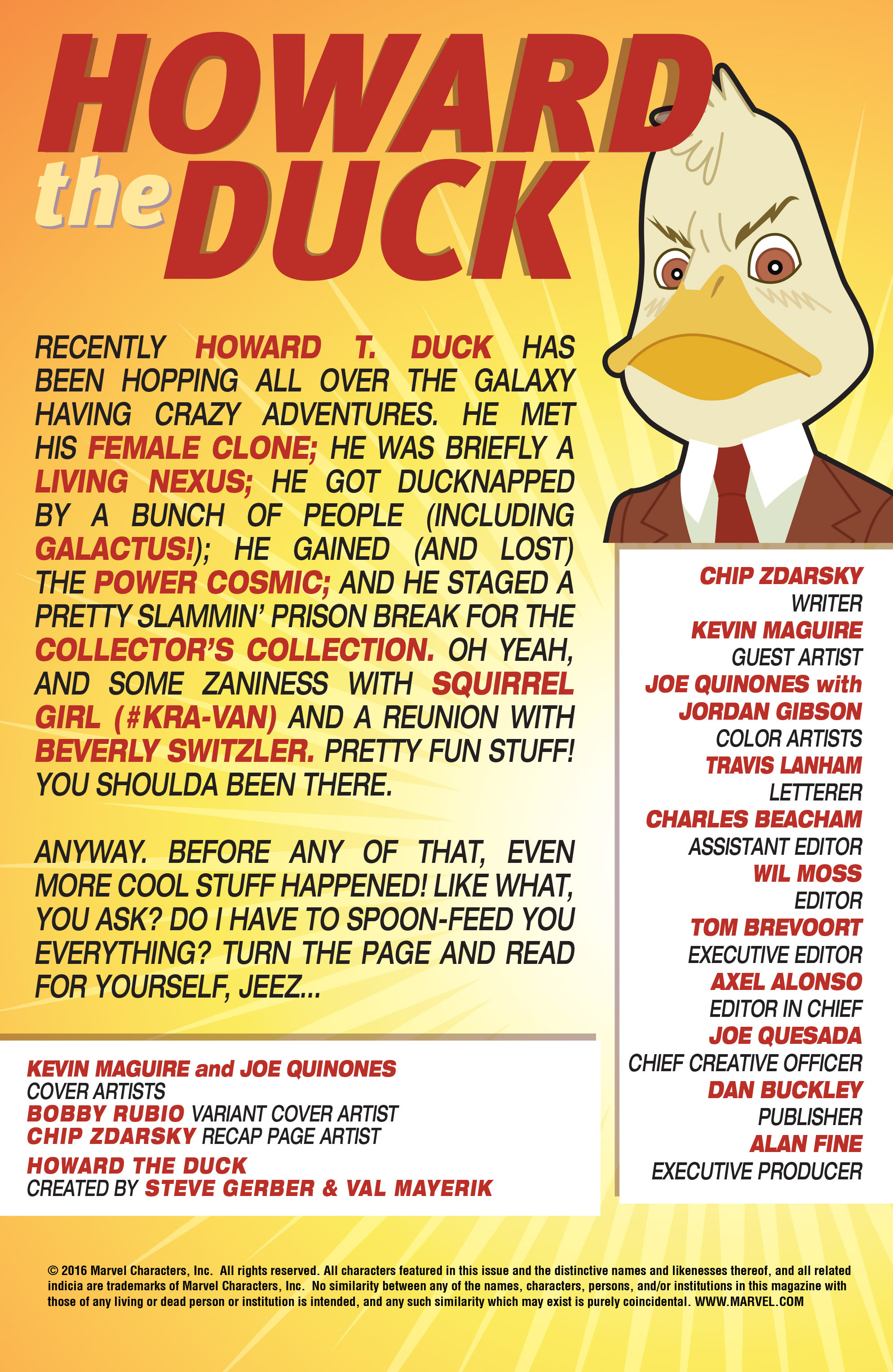 Read online Howard the Duck (2016) comic -  Issue #7 - 2