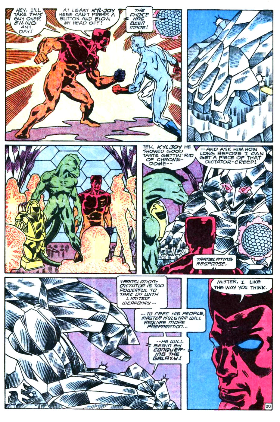Read online Captain Atom (1987) comic -  Issue #46 - 21