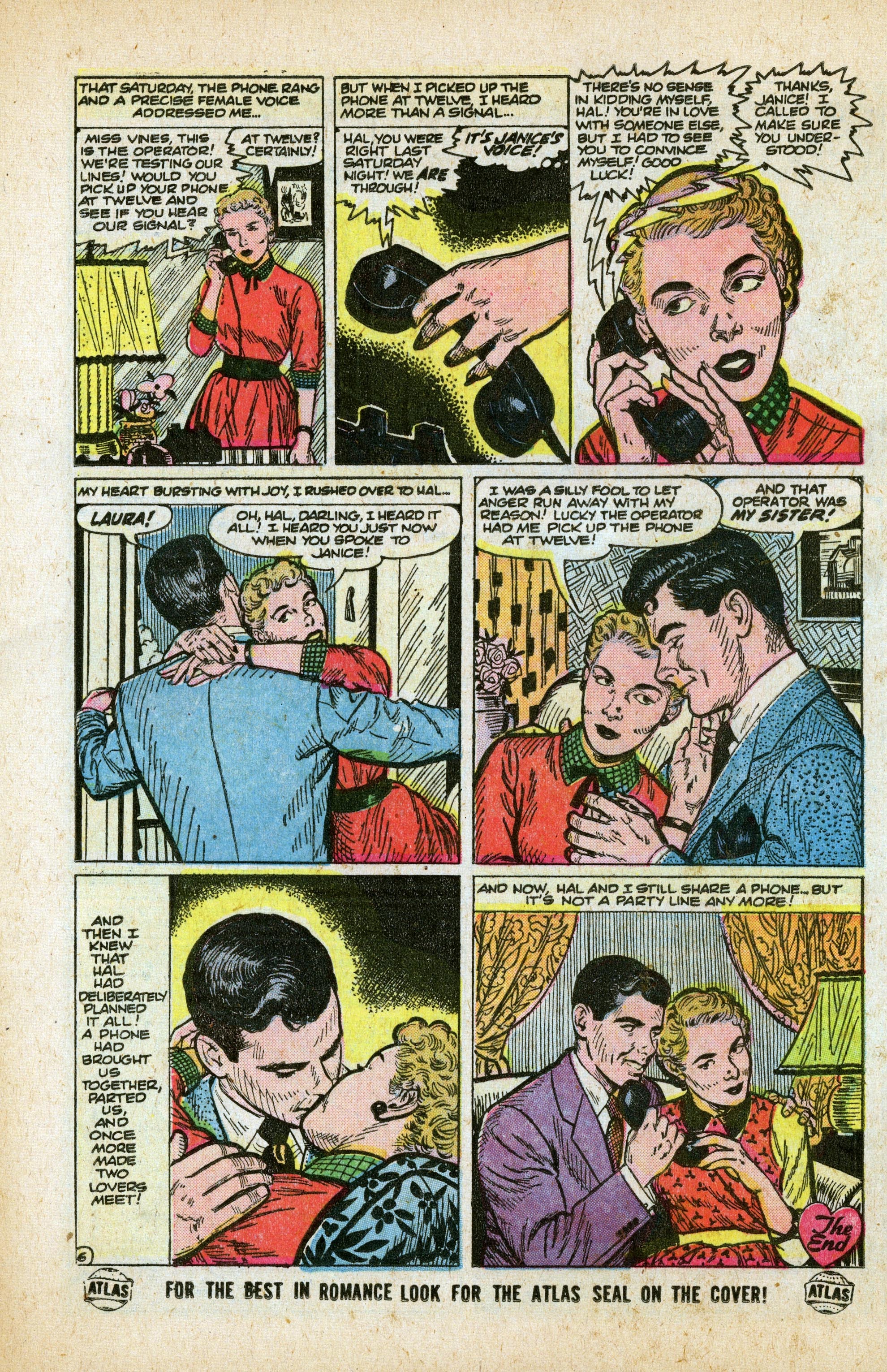 Read online Love Romances comic -  Issue #43 - 16