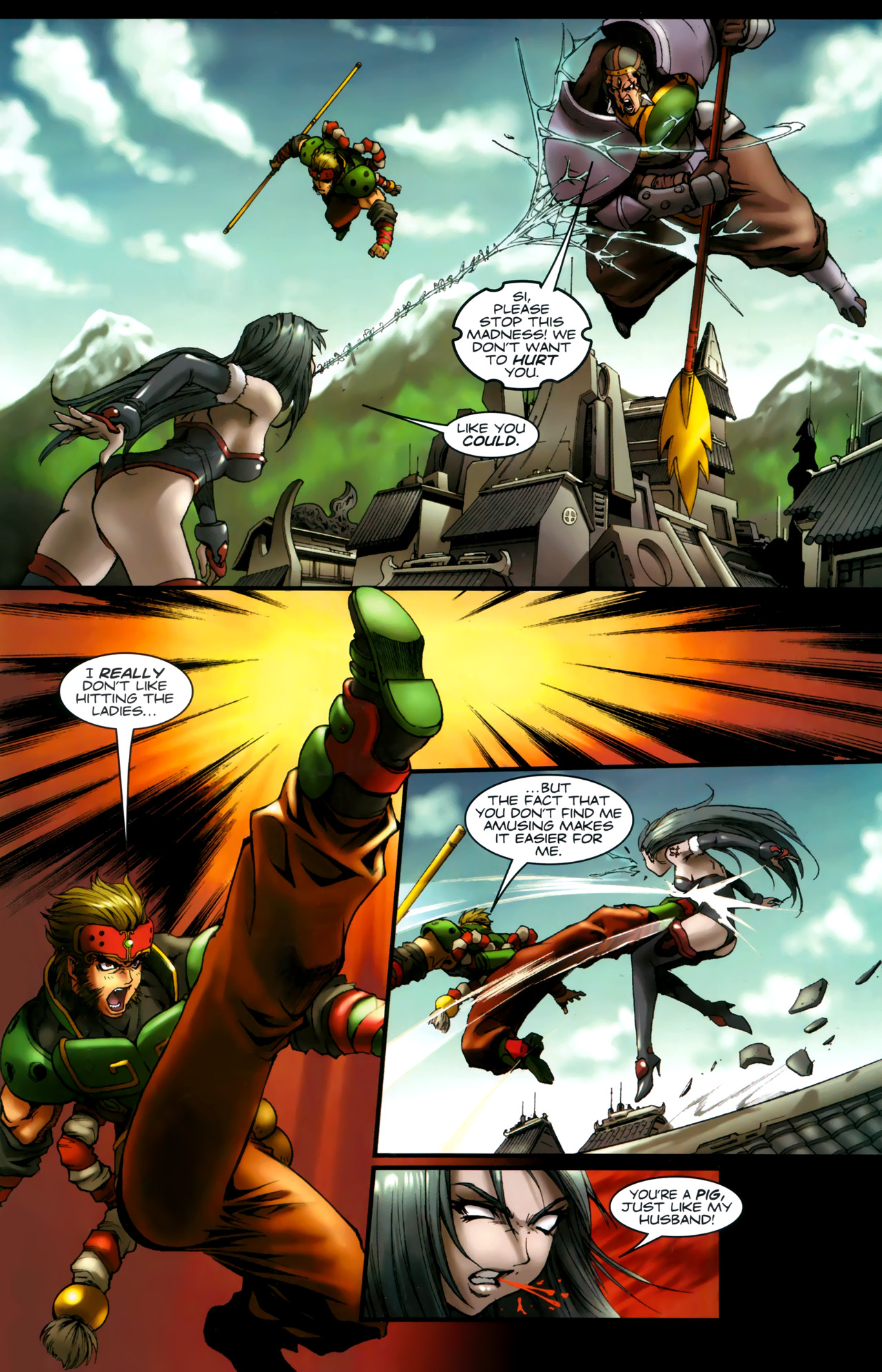 Read online Xin: Journey of the Monkey King comic -  Issue #2 - 22