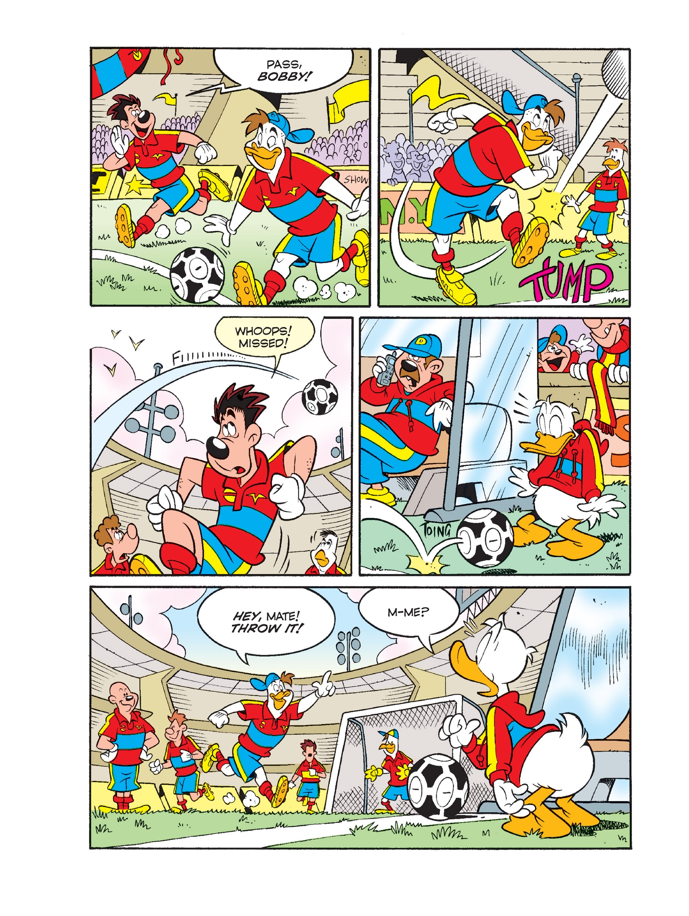 Read online Superduck and the World Champion of Soccer comic -  Issue # Full - 6