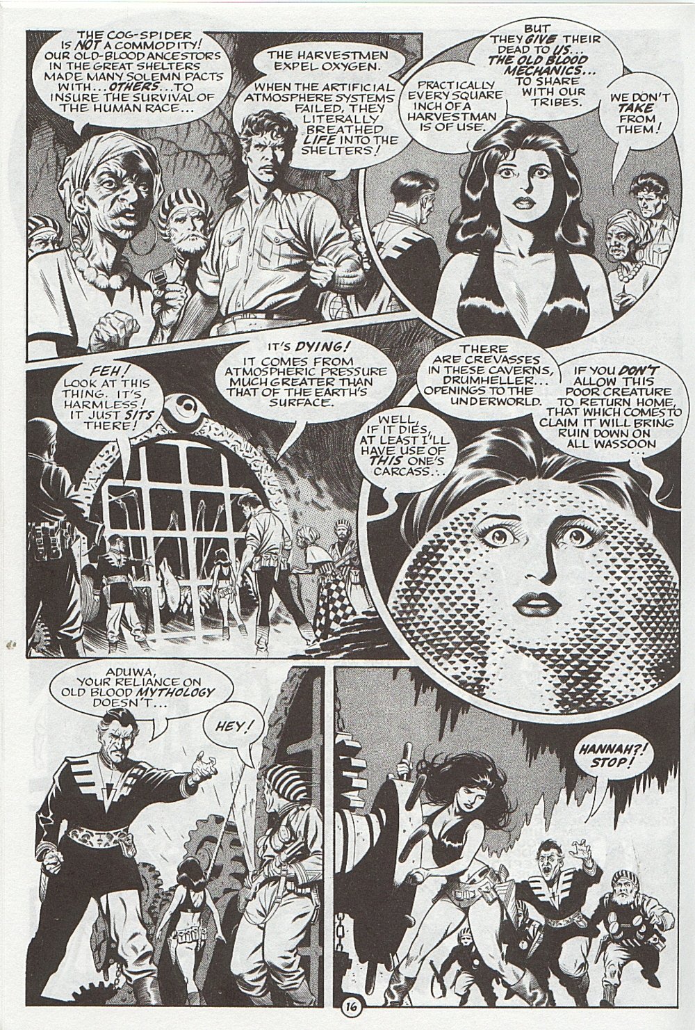 Read online Xenozoic Tales comic -  Issue #14 - 19